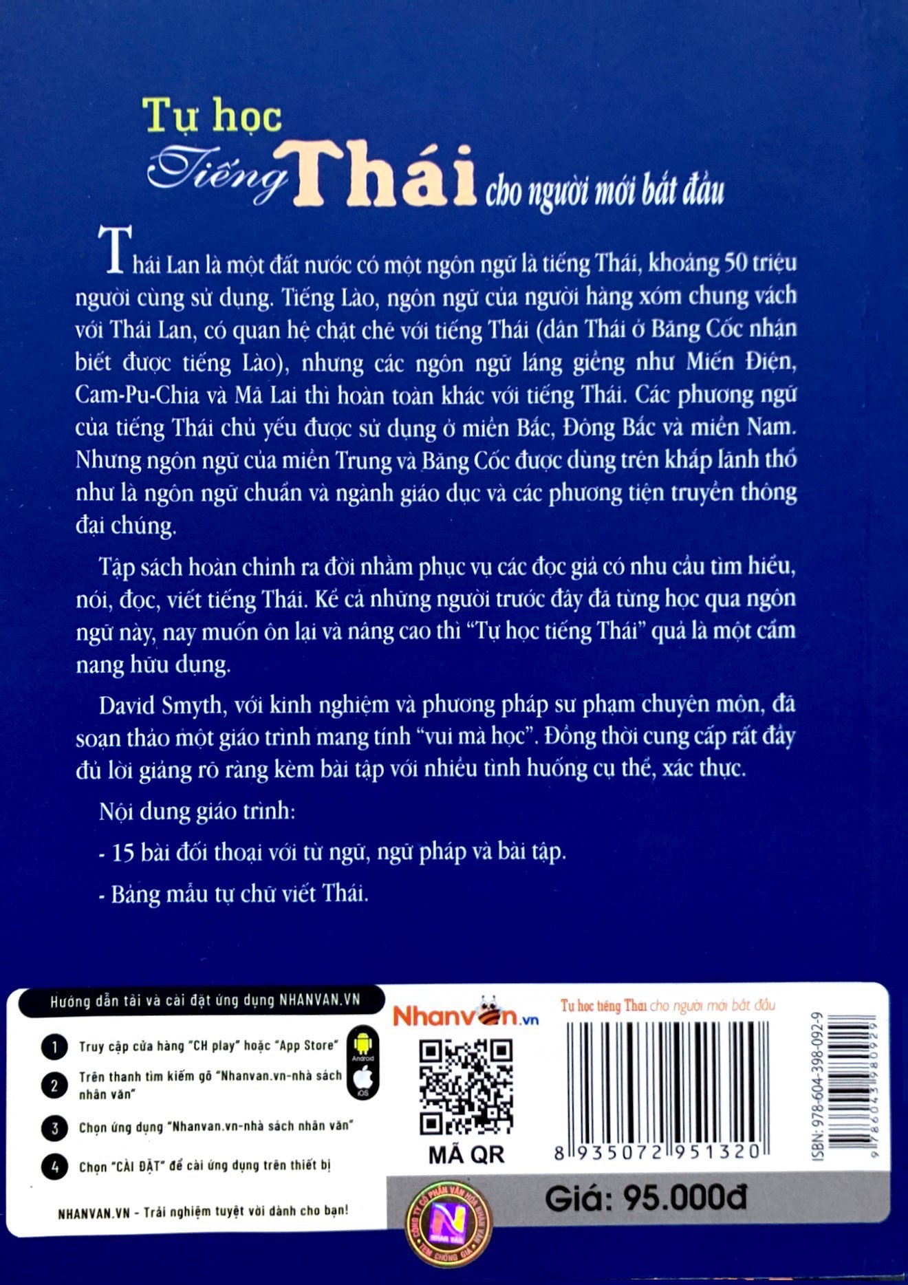 tự học tiếng thái cho người mới bắt đầu