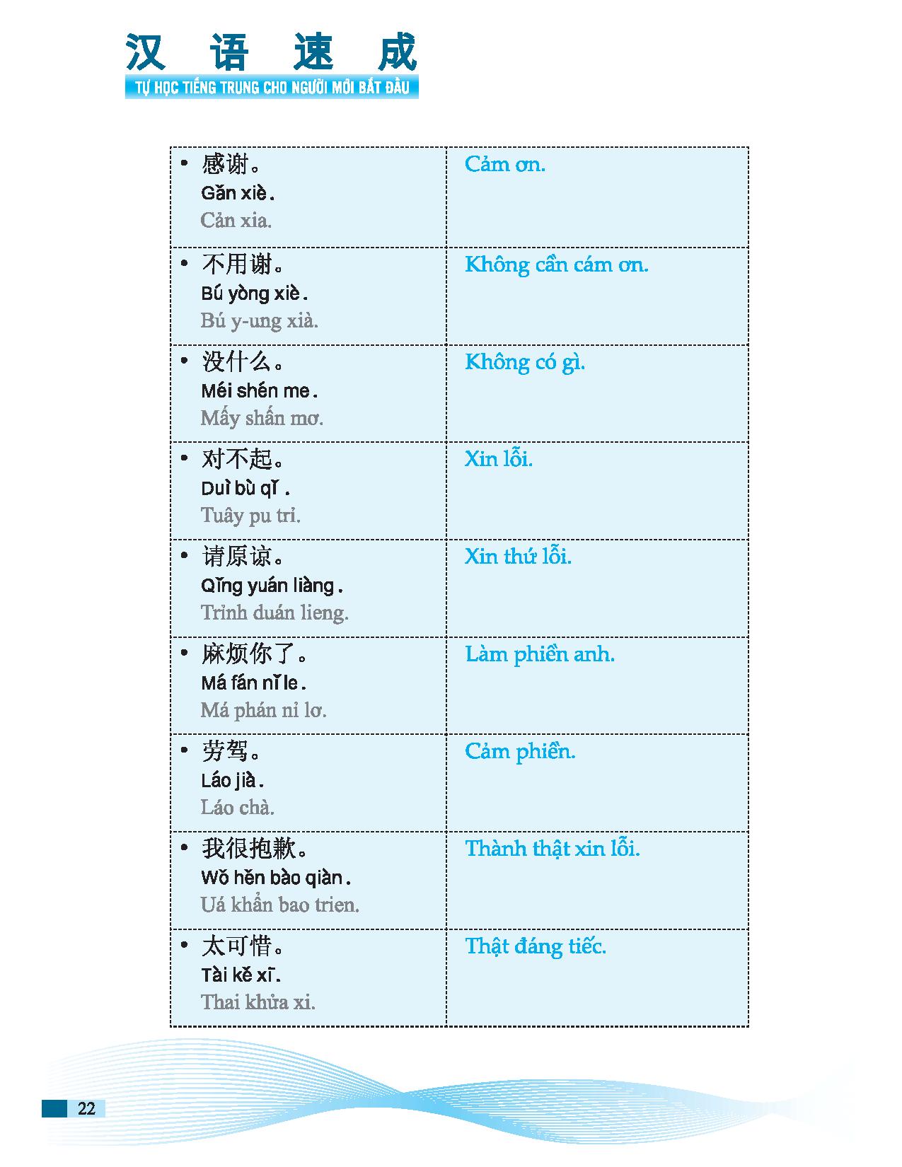 tự học tiếng trung cho người mới bắt đầu (tái bản 2023)
