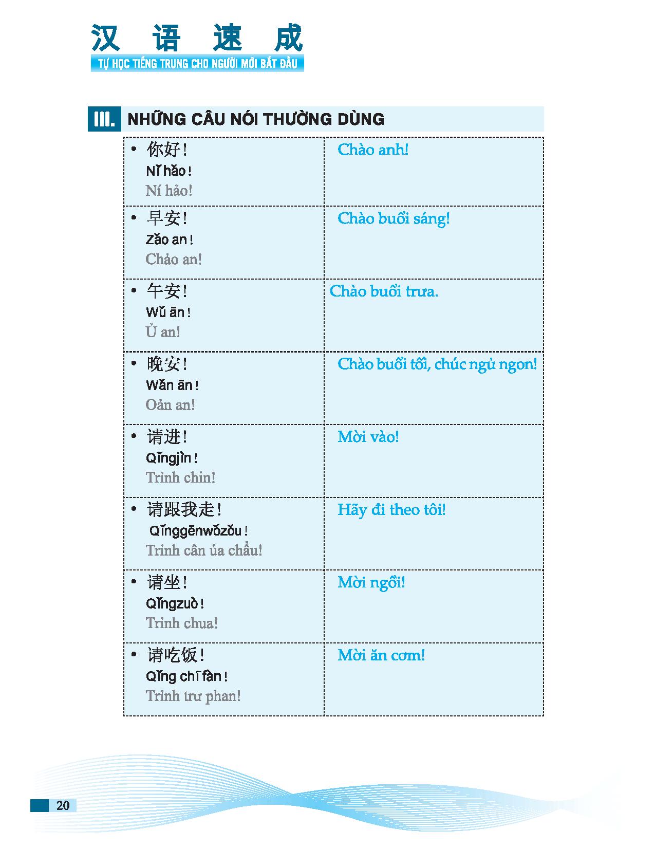 tự học tiếng trung cho người mới bắt đầu (tái bản 2023)