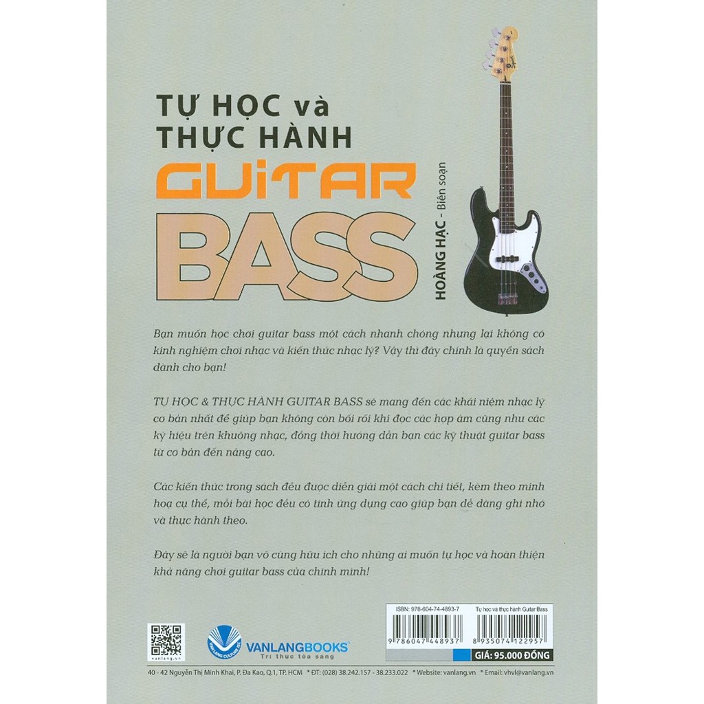 tự học và thực hành guitar bass (tái bản)