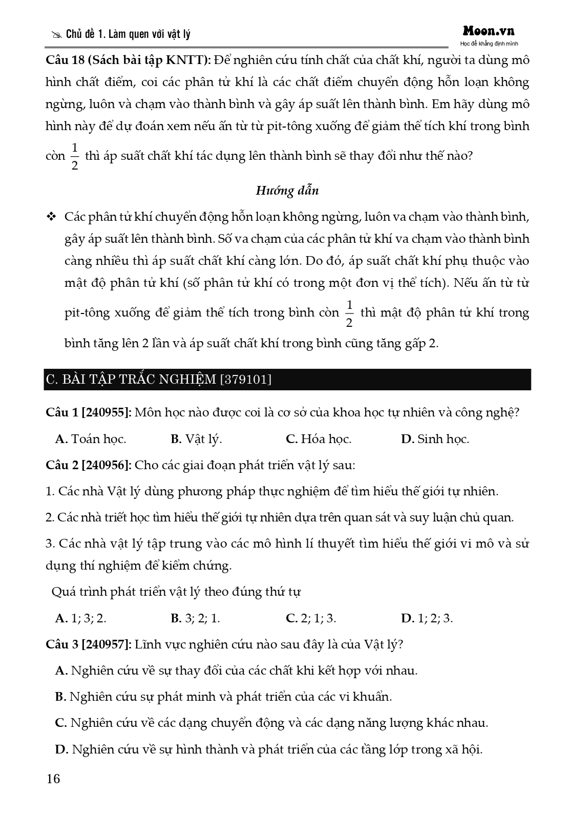 tự học vật lí lớp 10 - tập 1 (theo chương trình sgk mới)