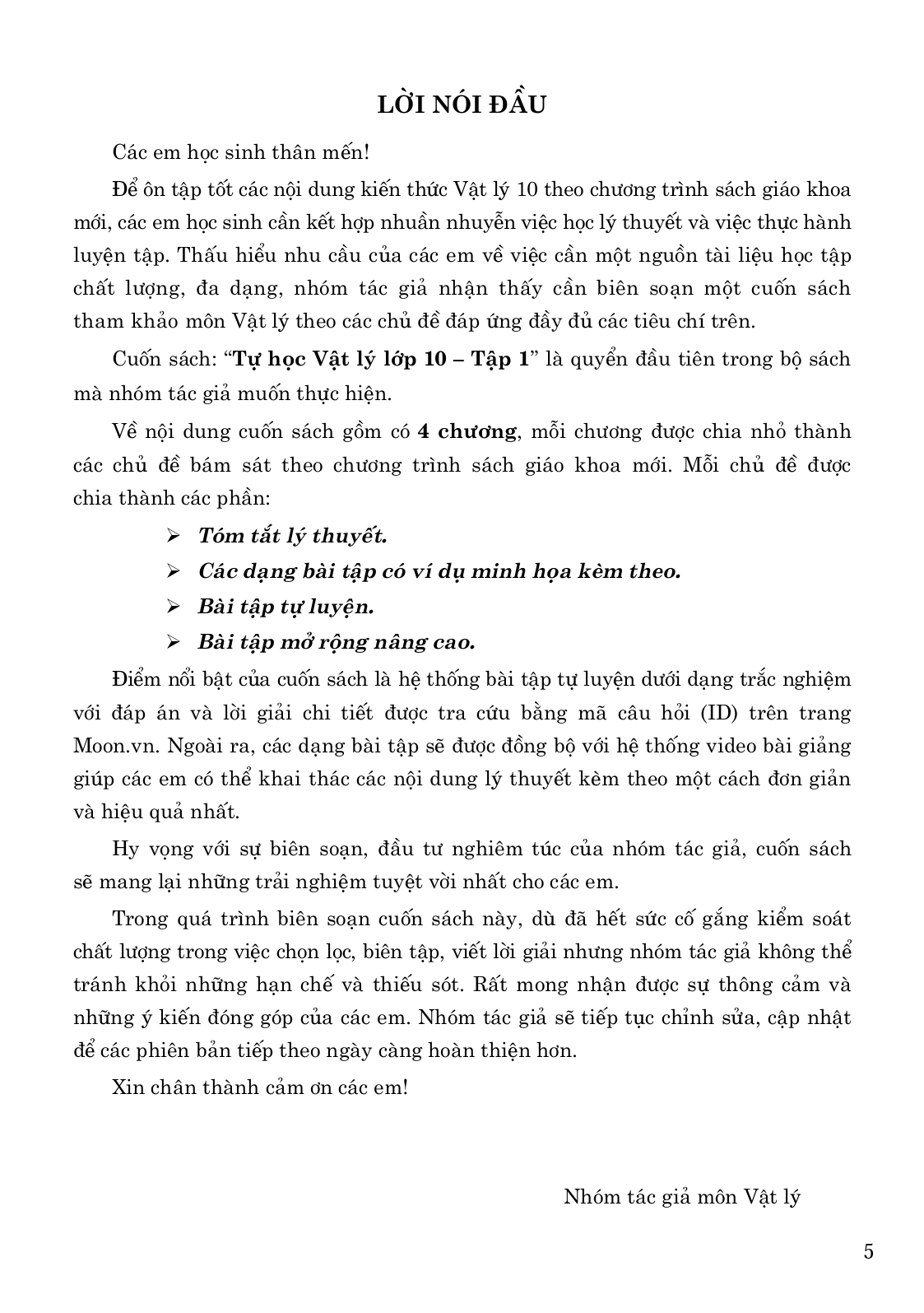 tự học vật lí lớp 10 - tập 1 (theo chương trình sgk mới)