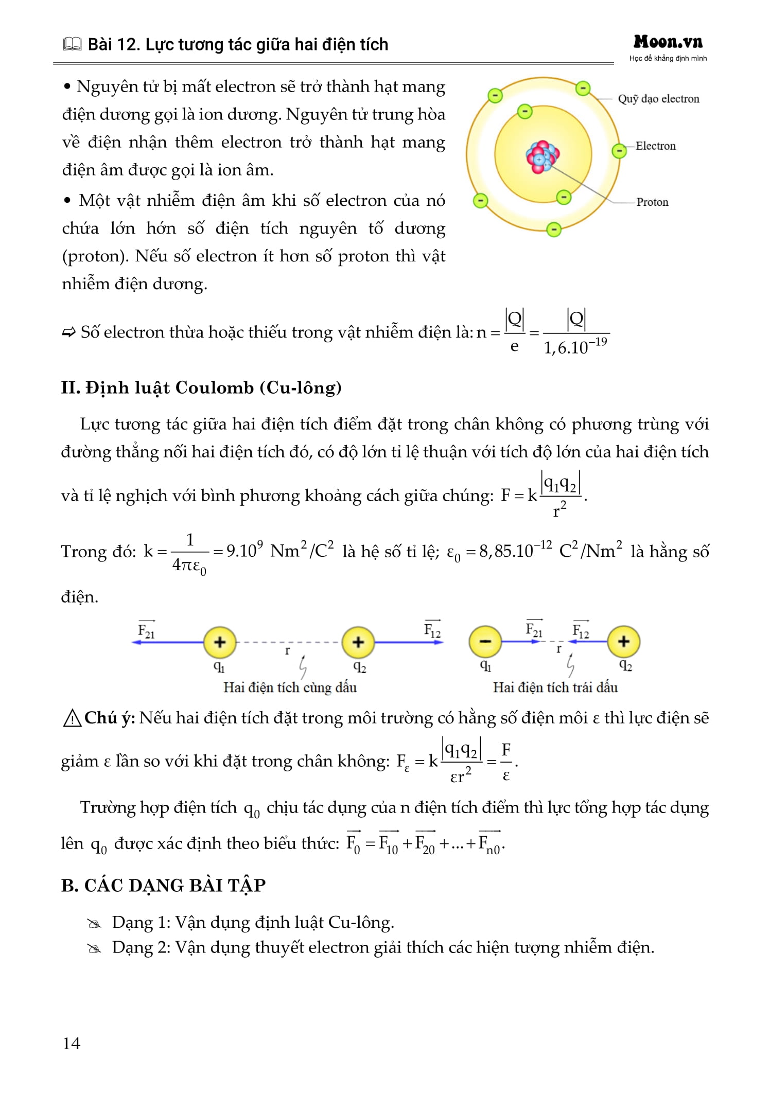 tự học vật lý lớp 11 - tập 2
