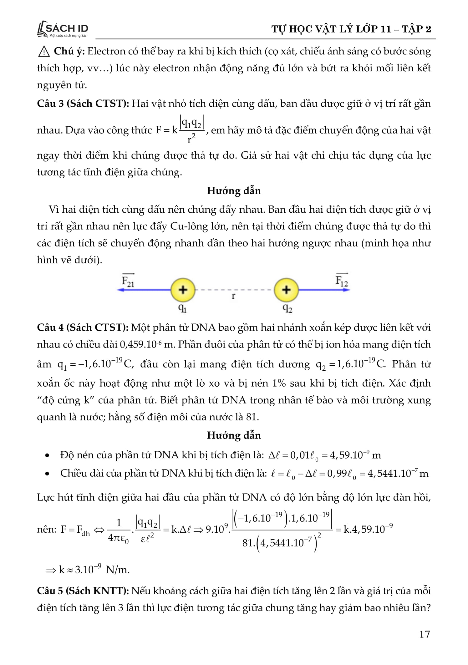 tự học vật lý lớp 11 - tập 2