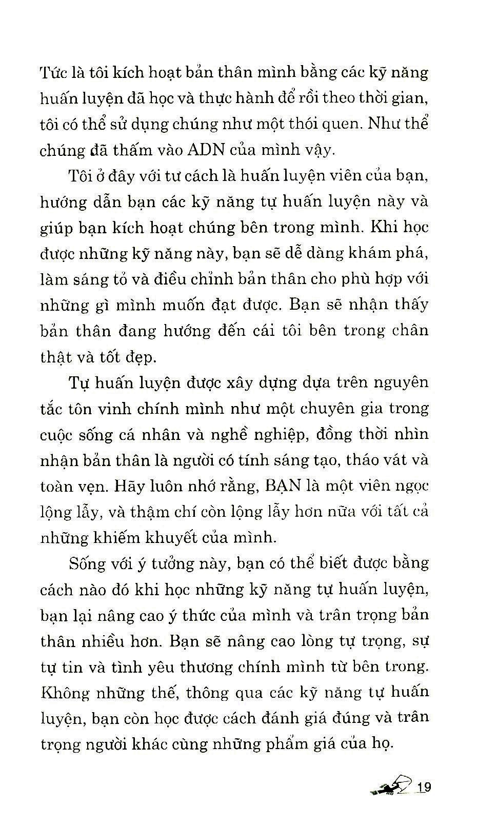 tự huấn luyện chính mình