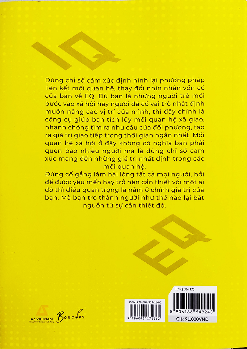 từ iq đến eq - nắm bắt thành công qua trí tuệ cảm xúc