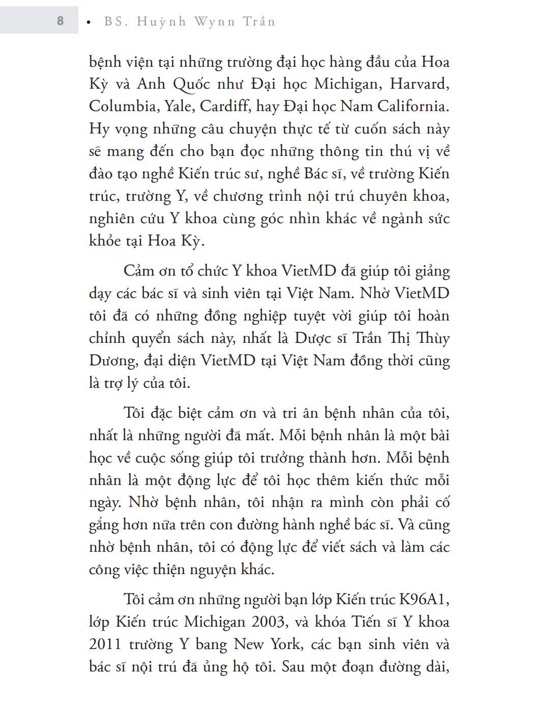 từ kiến trúc sư thành bác sĩ tại hoa kỳ - dám chọn lựa, dám thành công (tái bản 2023)