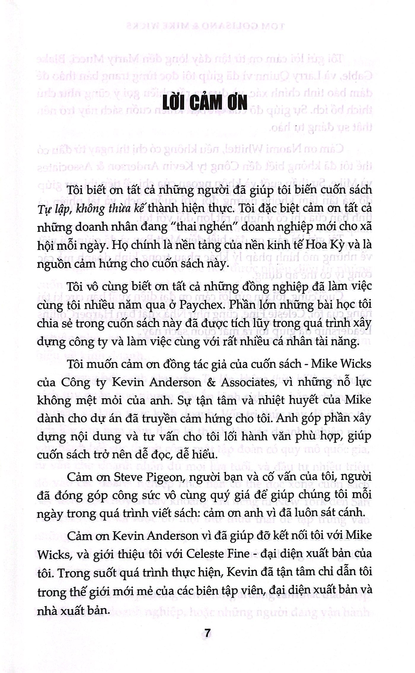 tự lập không thừa kế - cẩm nang kinh doanh tâm huyết của một tỷ phú tự thân