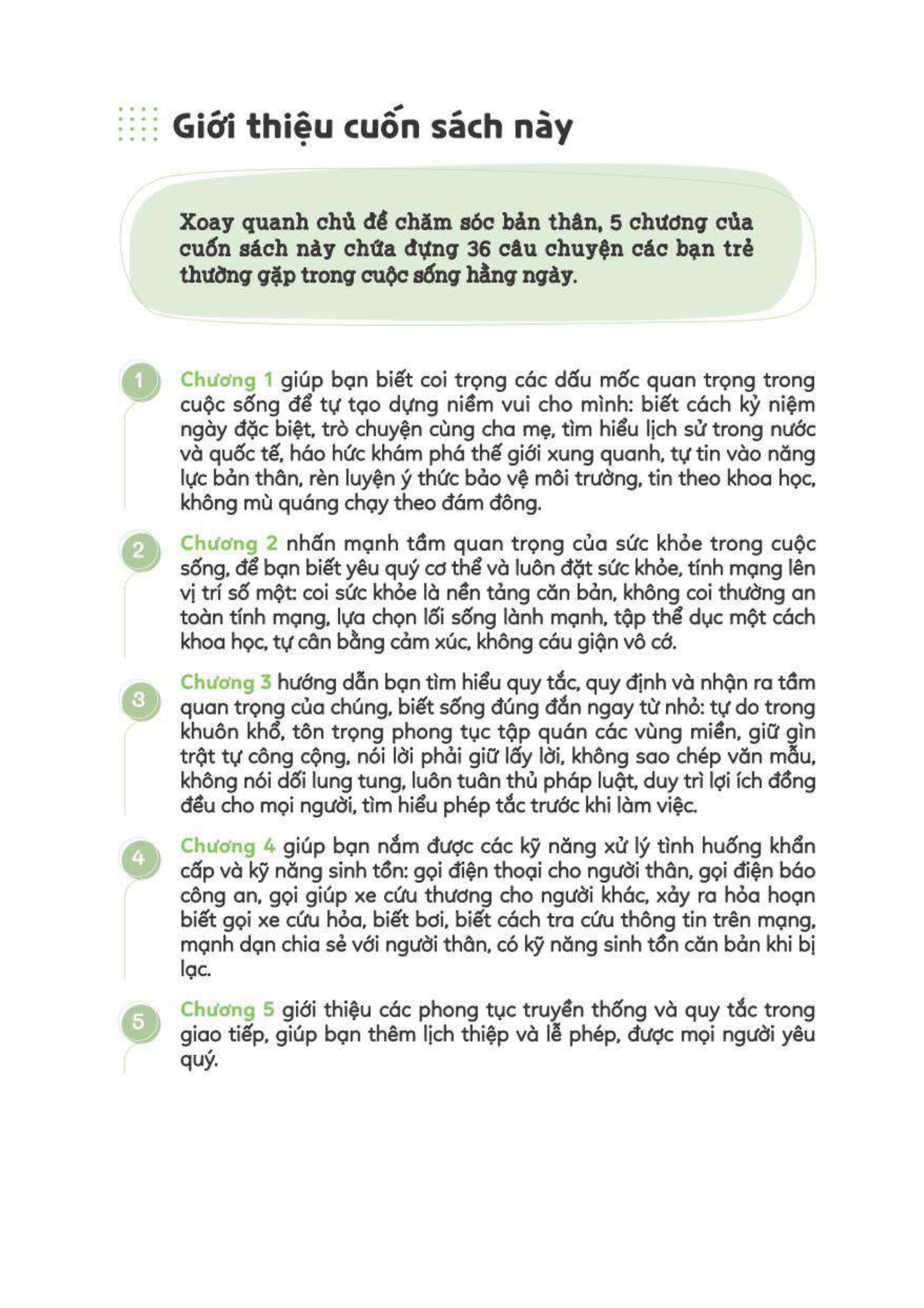 tự lập từ tiểu học - chăm sóc bản thân