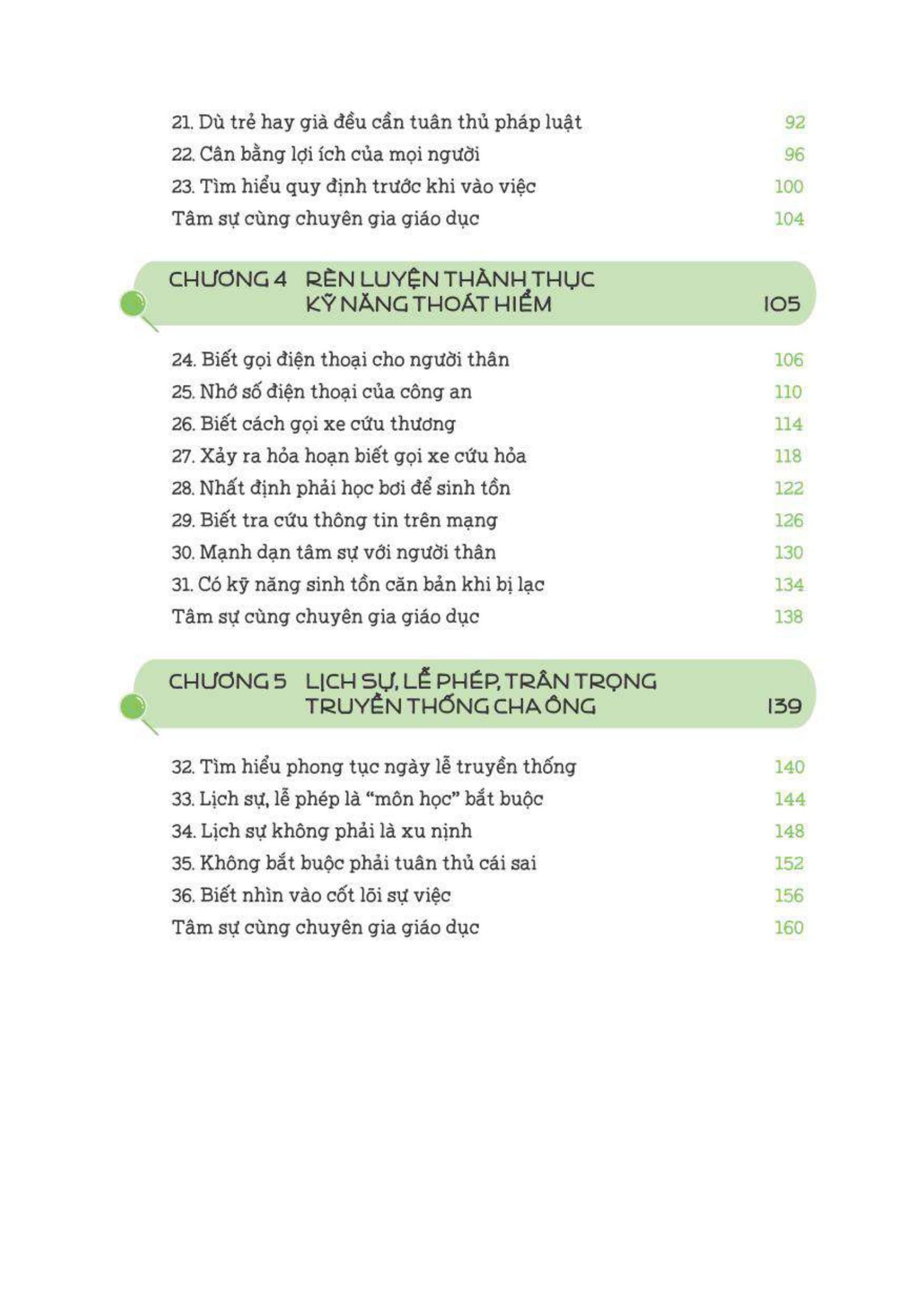 tự lập từ tiểu học - chăm sóc bản thân