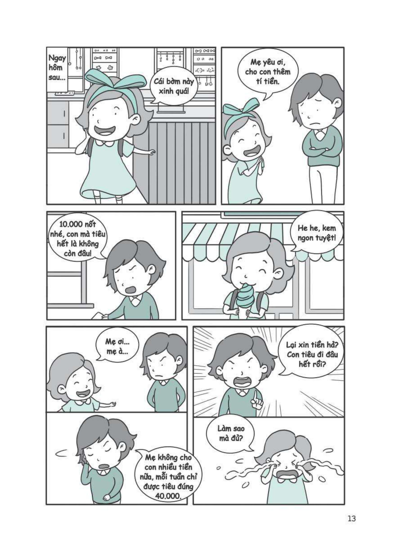 tự lập từ tiểu học - dùng tiền hợp lý