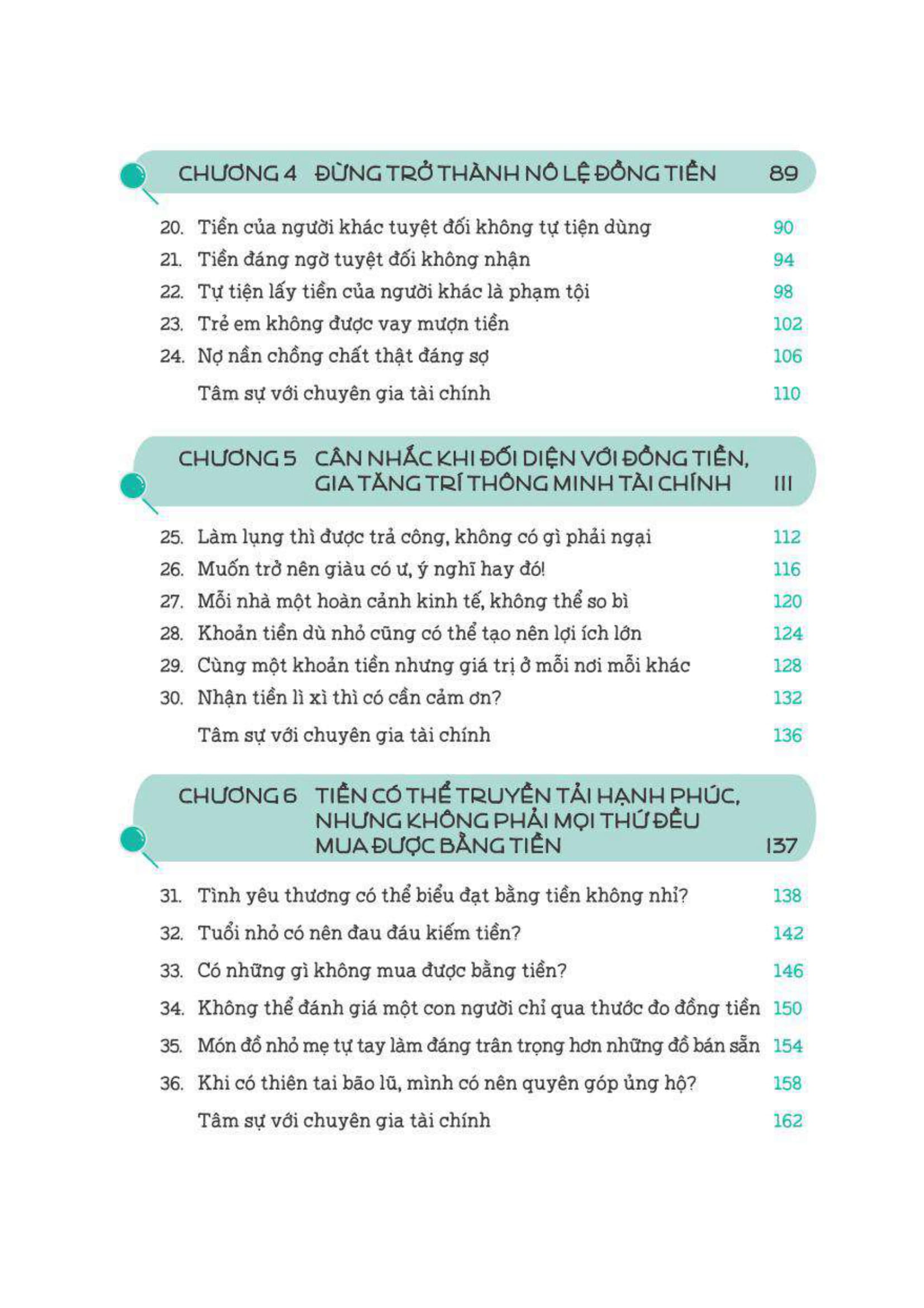 tự lập từ tiểu học - dùng tiền hợp lý