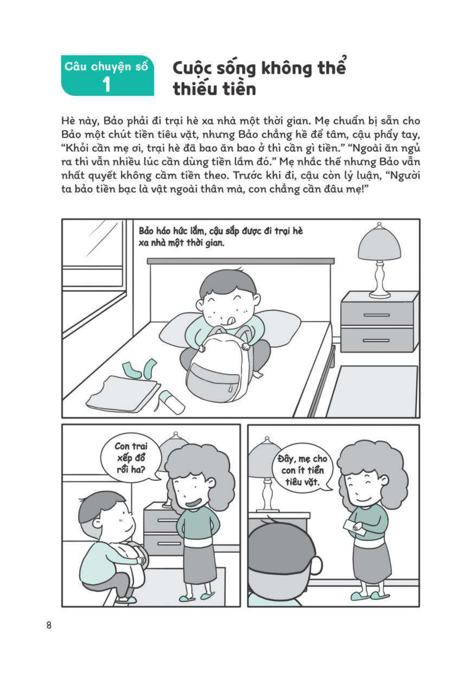 tự lập từ tiểu học - dùng tiền hợp lý