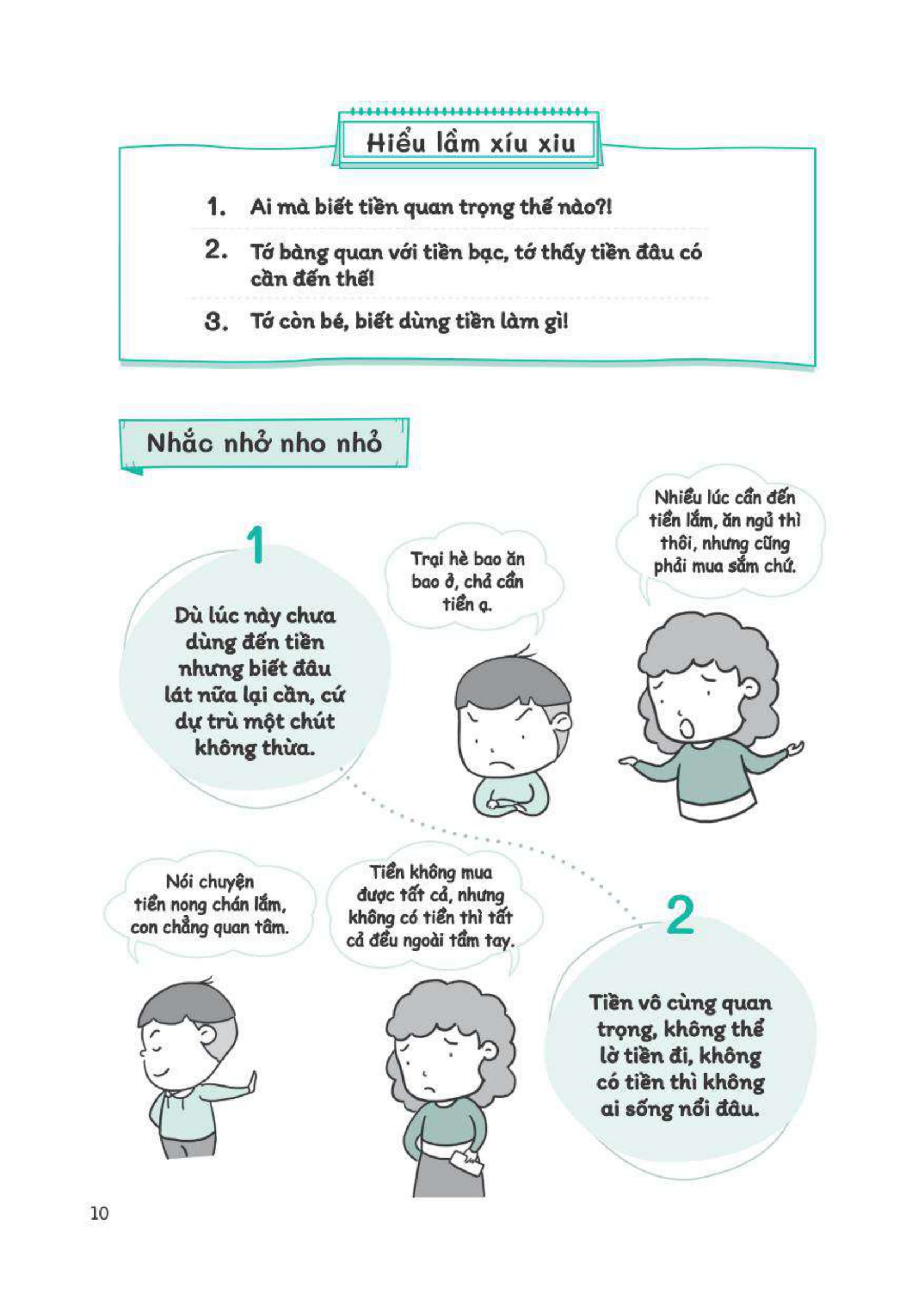 tự lập từ tiểu học - dùng tiền hợp lý