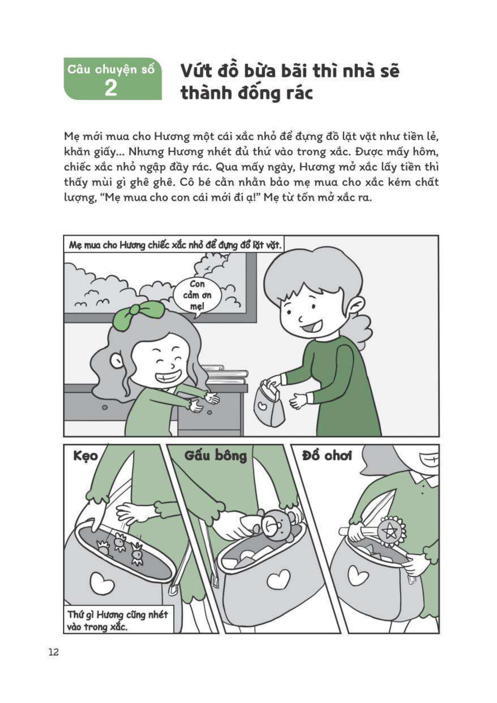 tự lập từ tiểu học - ngăn nắp gọn gàng