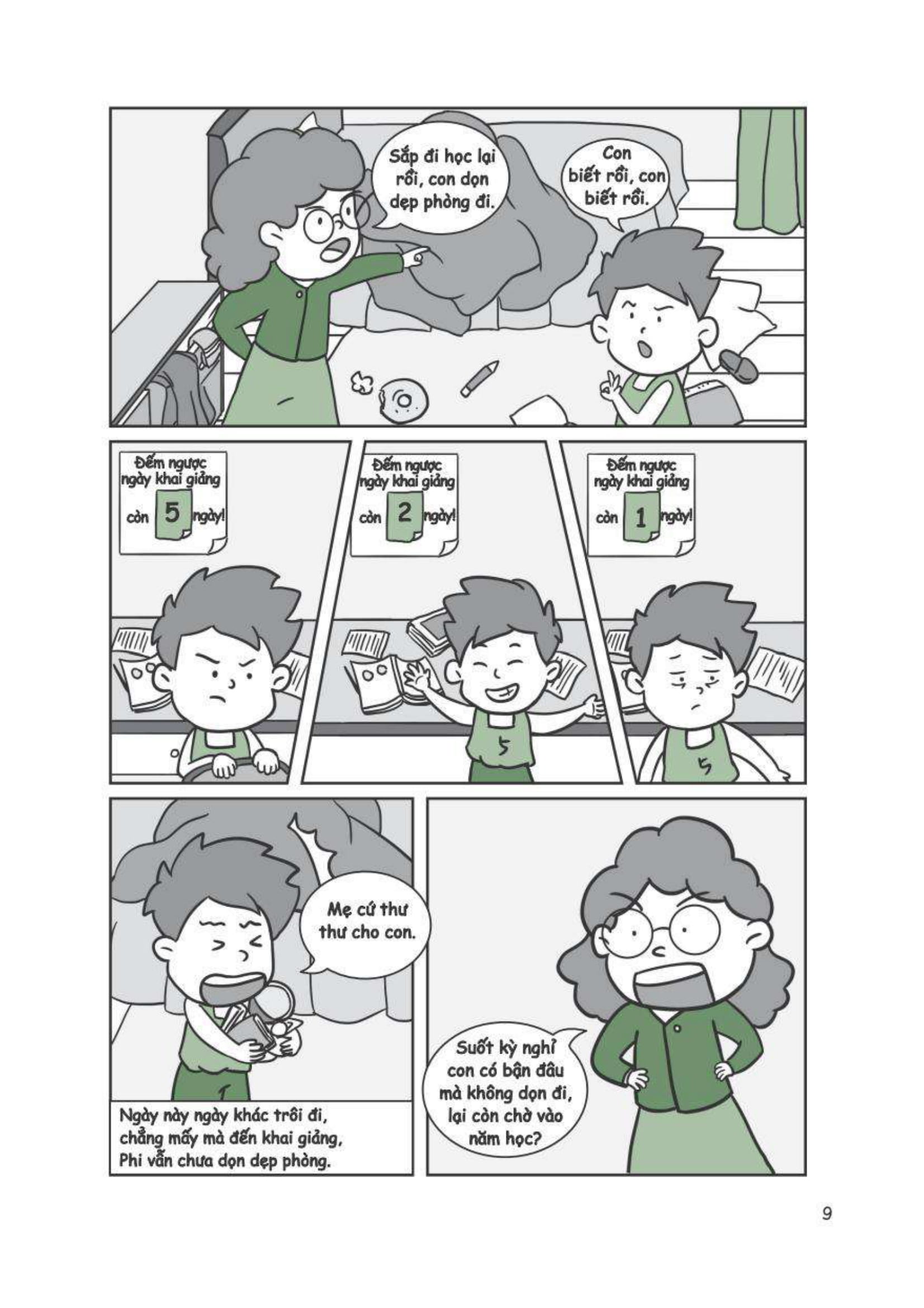 tự lập từ tiểu học - ngăn nắp gọn gàng