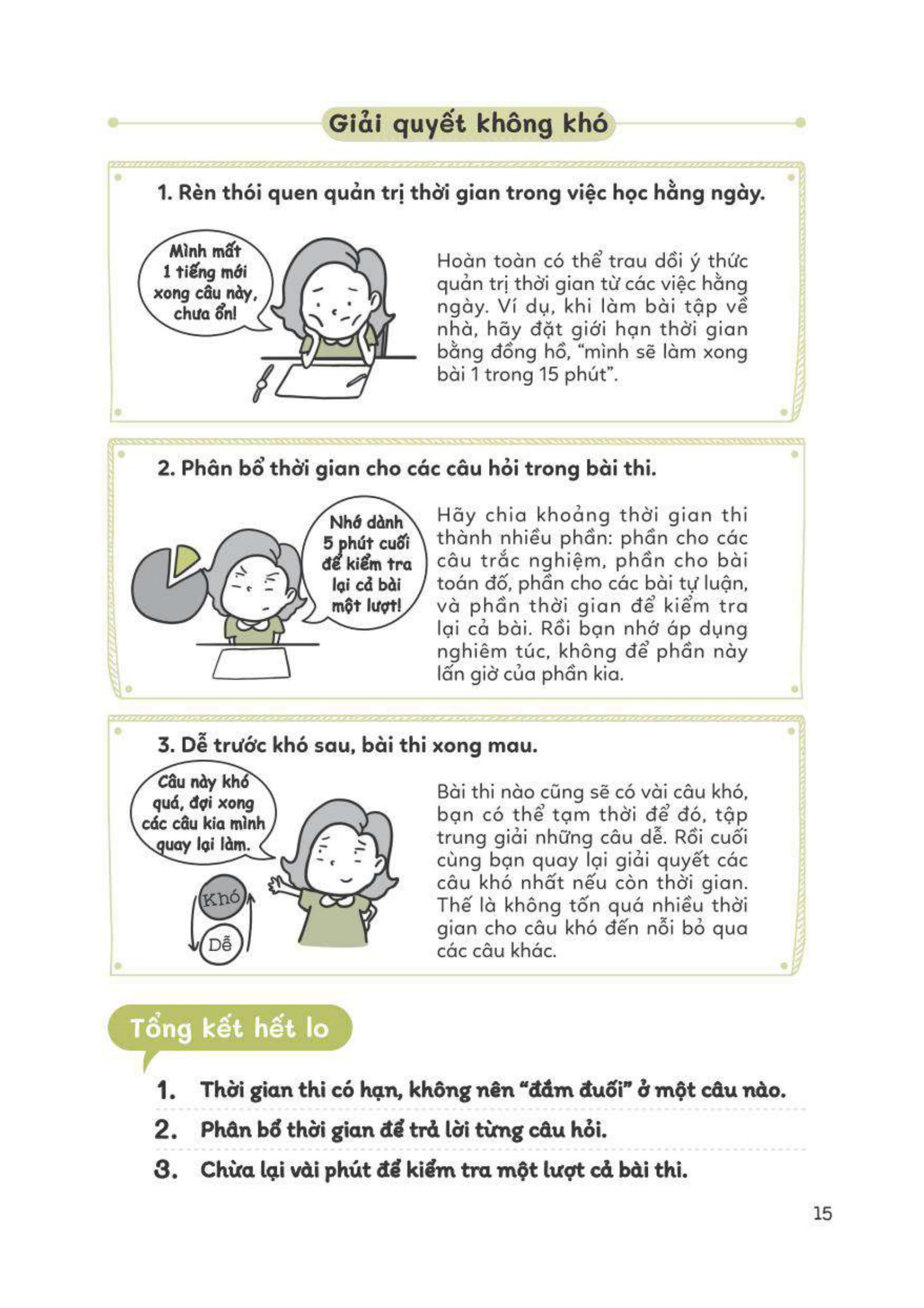 tự lập từ tiểu học - quản trị thời gian