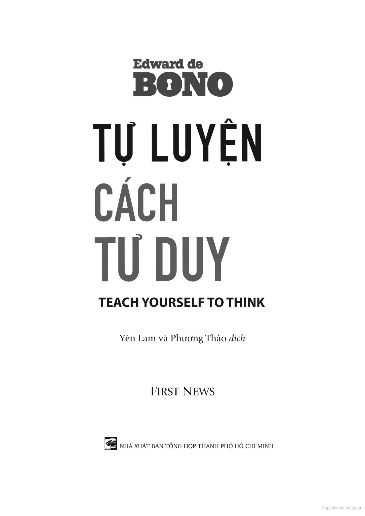 tự luyện cách tư duy (tái bản 2023)