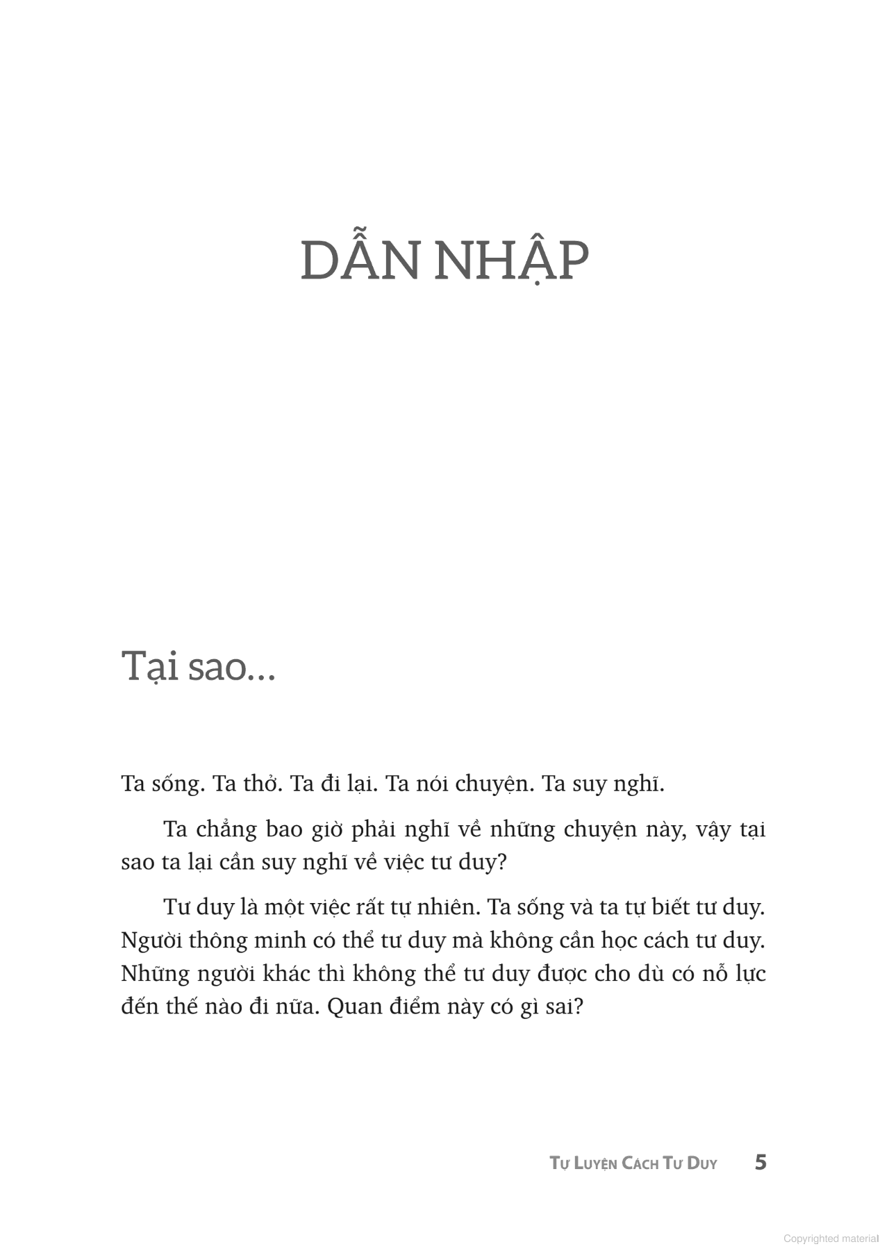 tự luyện cách tư duy (tái bản 2023)