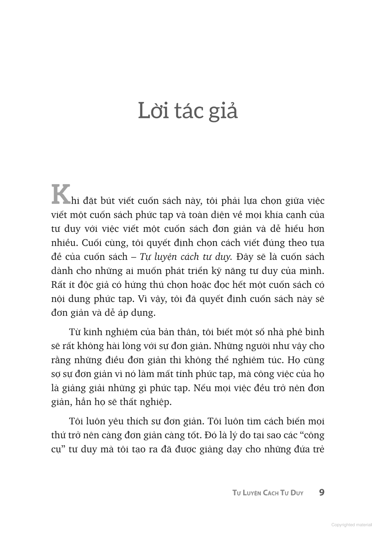 tự luyện cách tư duy (tái bản 2023)