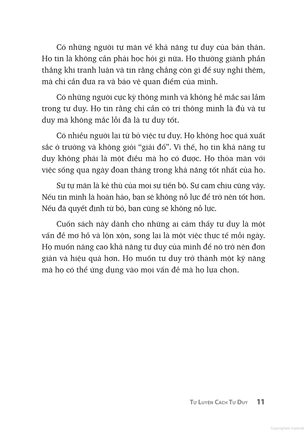 tự luyện cách tư duy (tái bản 2023)