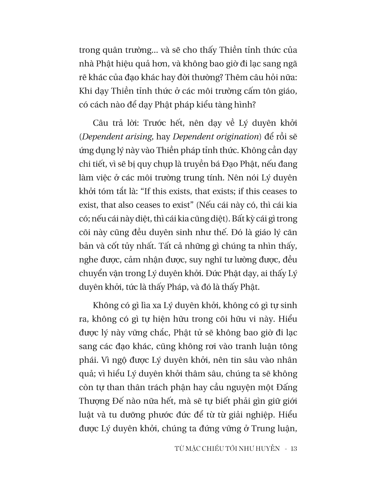 từ mặc chiếu tới như huyễn