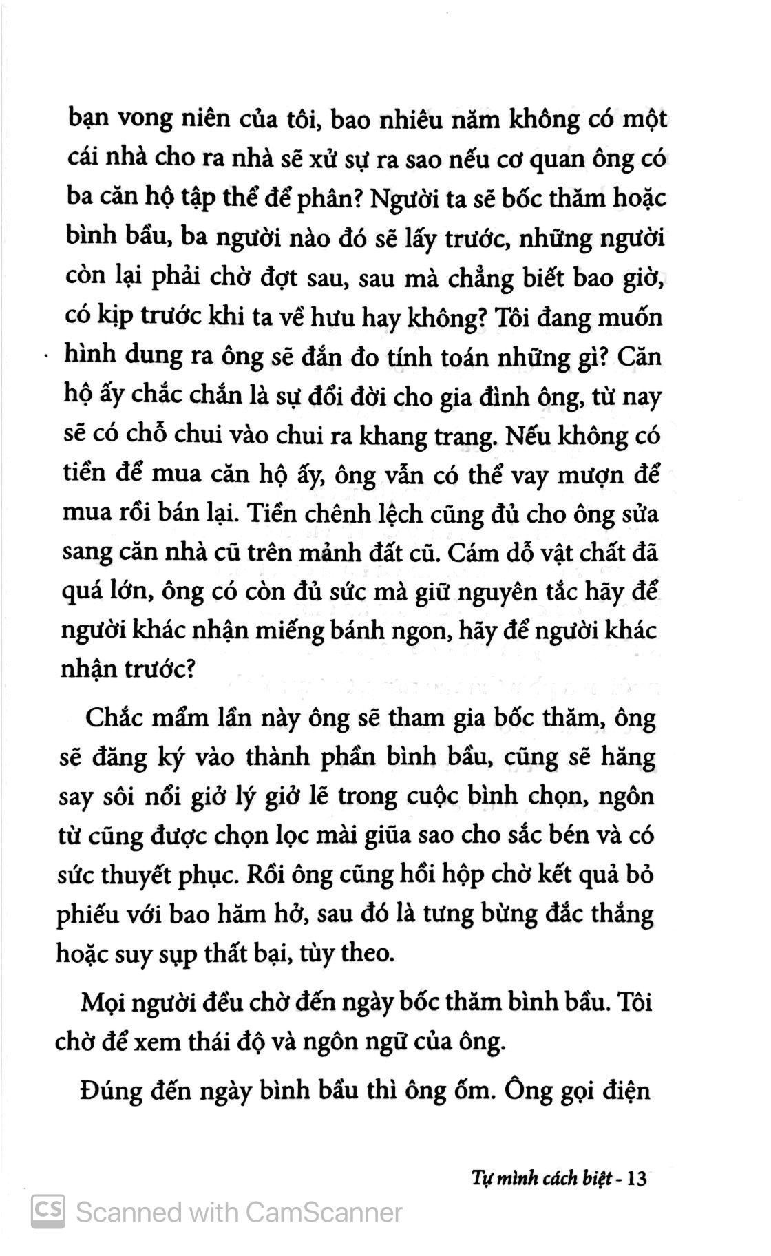 tự mình cách biệt (tái bản 2019)