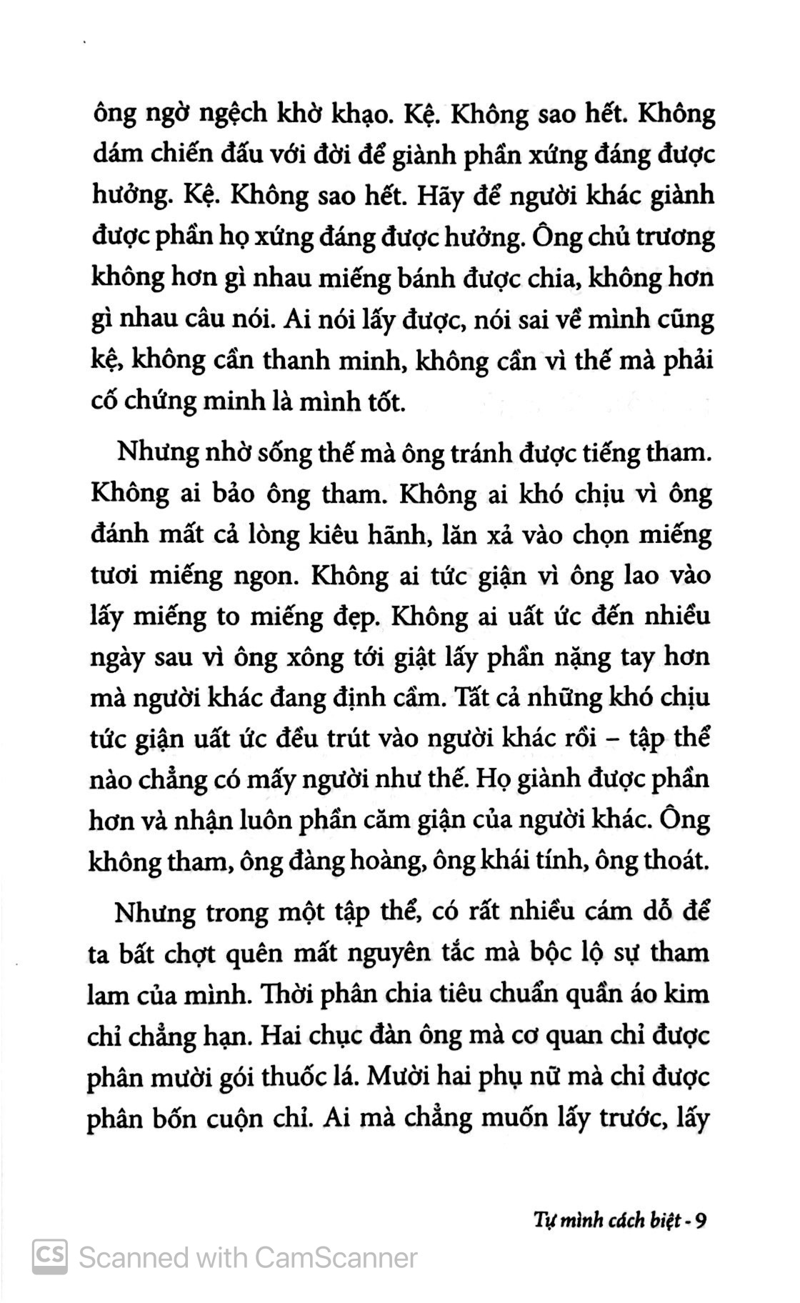 tự mình cách biệt (tái bản 2019)