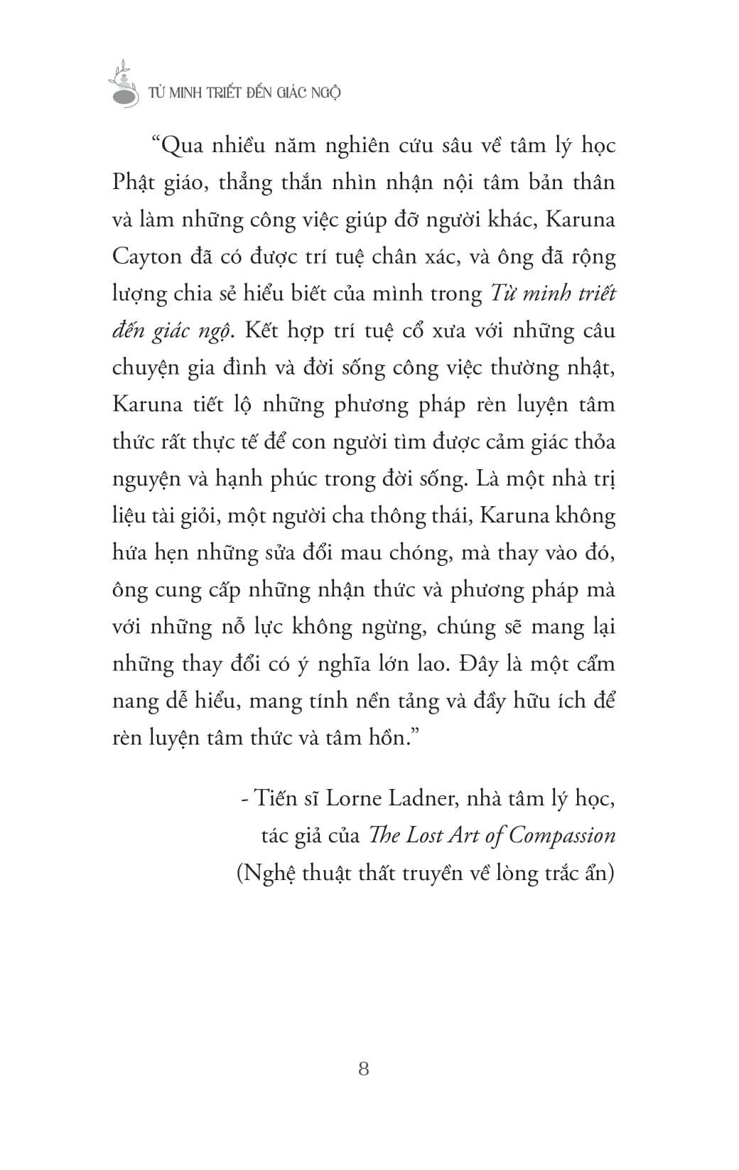 Tu Minh Triet Den Giac Ngo