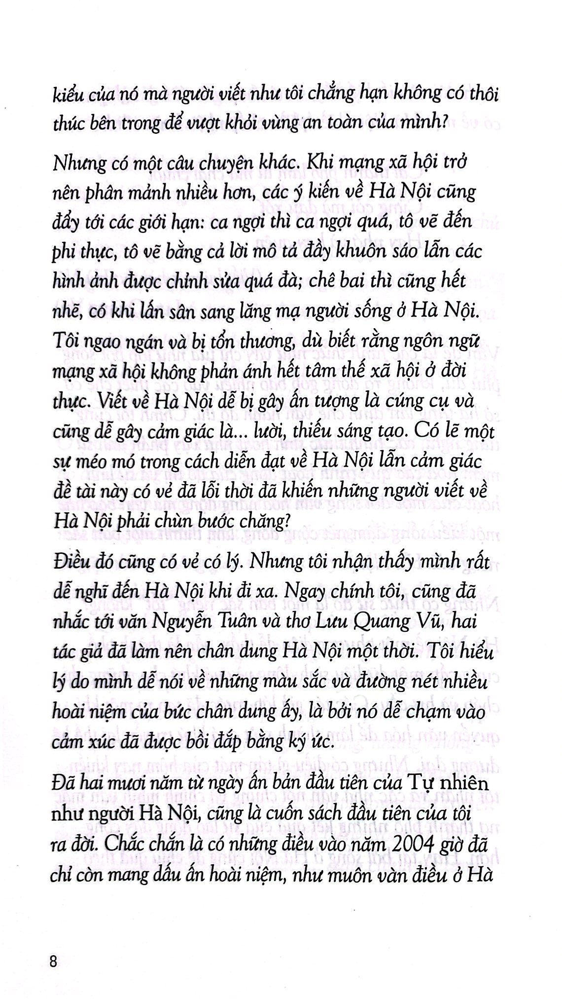 tự nhiên như người hà nội (tái bản 2024)