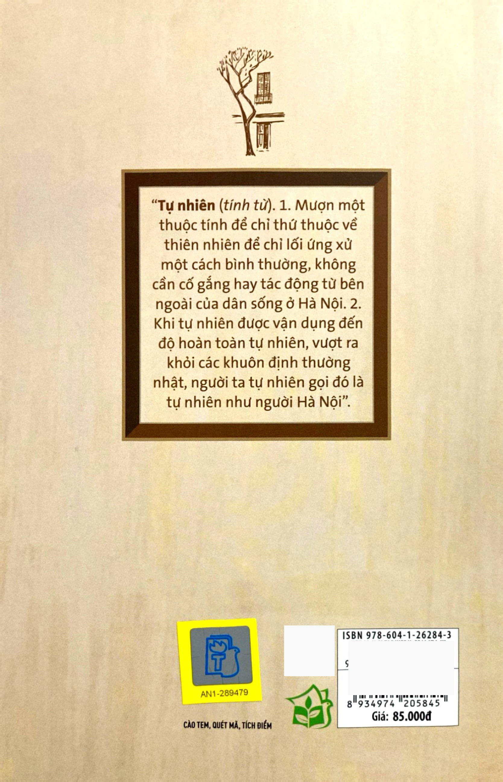 tự nhiên như người hà nội (tái bản 2024)
