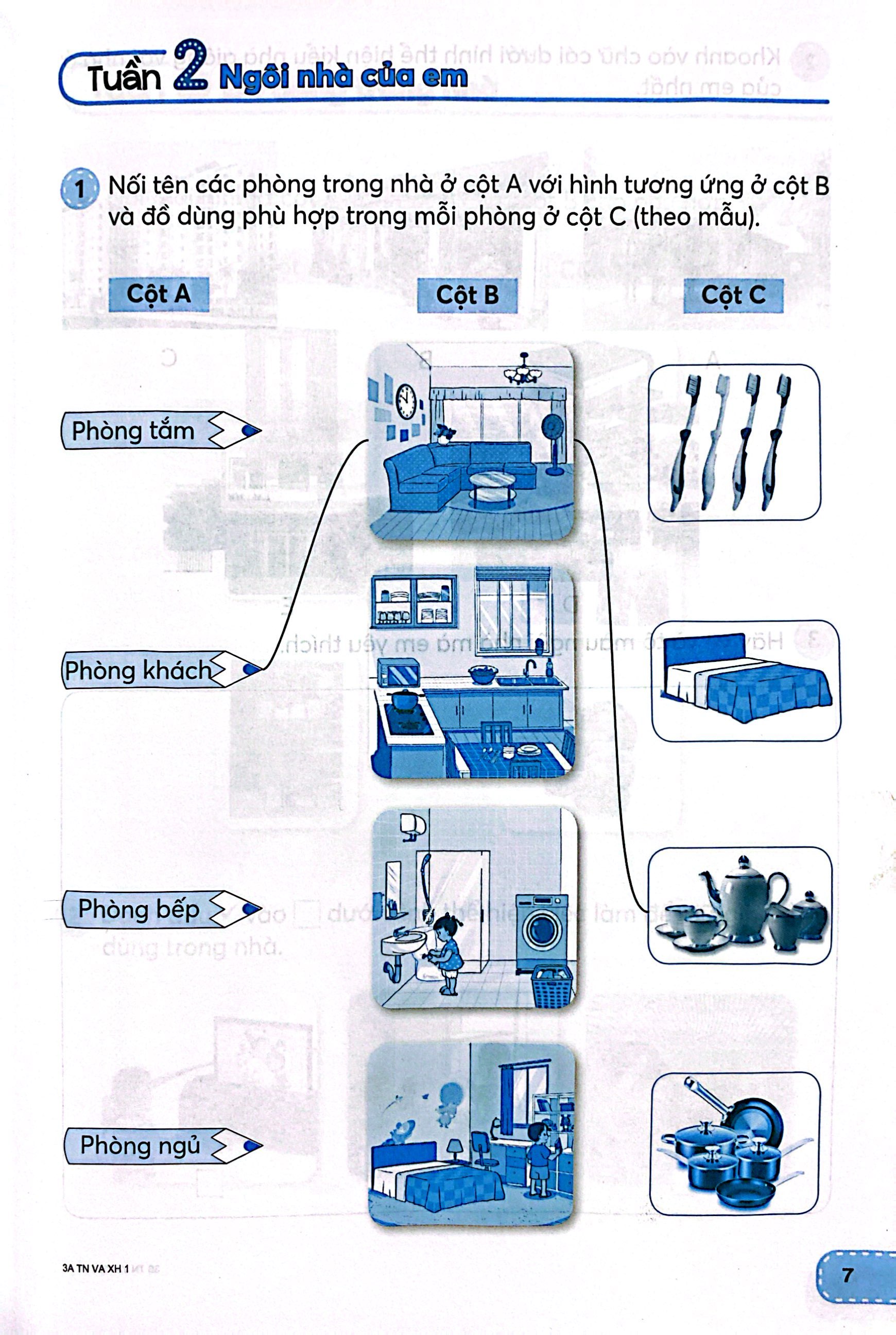 tự nhiên và xã hội 1 (kết nối) (dành cho buổi học thứ hai)