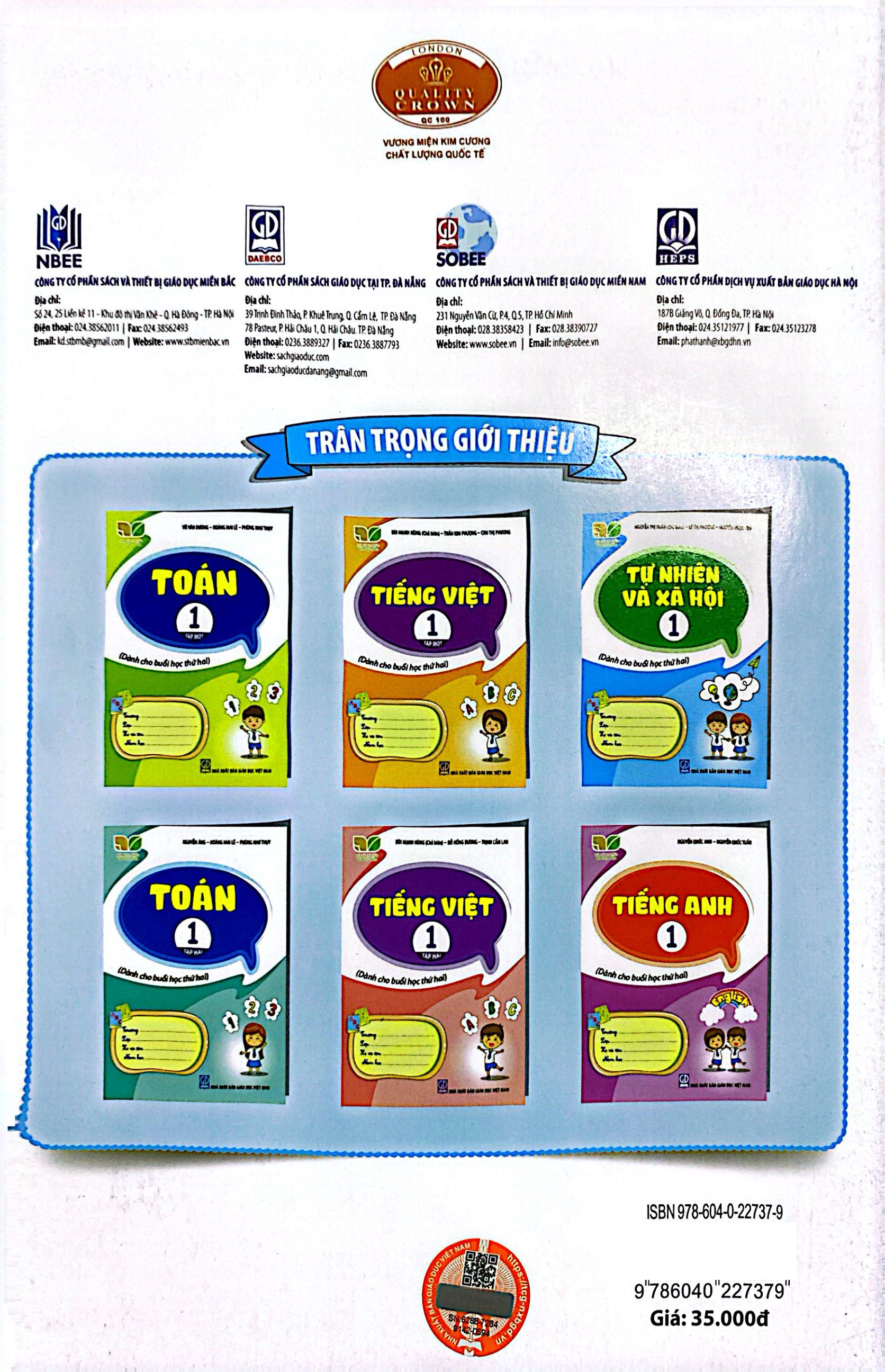 tự nhiên và xã hội 1 (kết nối) (dành cho buổi học thứ hai)