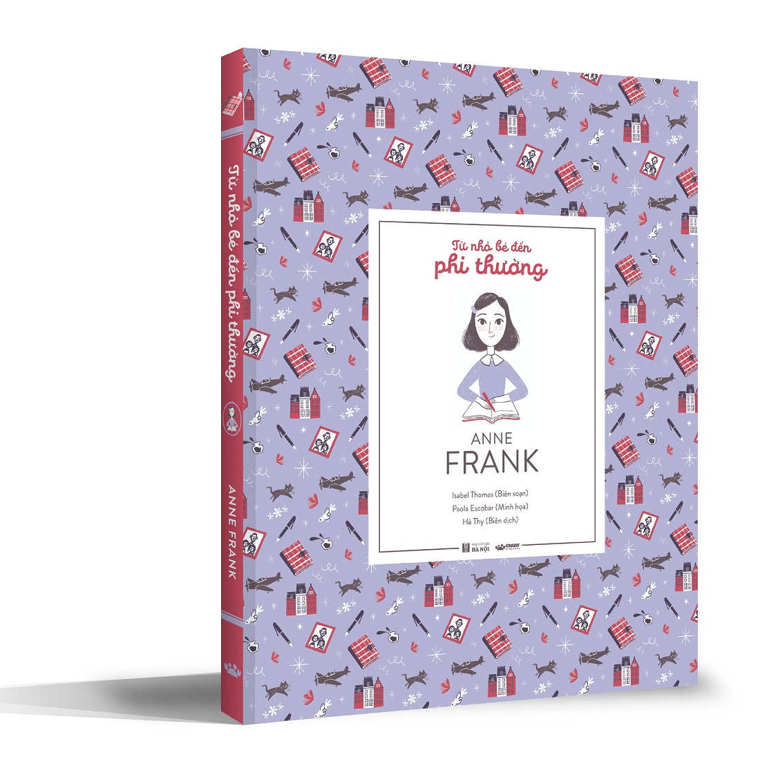 từ nhỏ bé đến phi thường - anne frank - bìa cứng