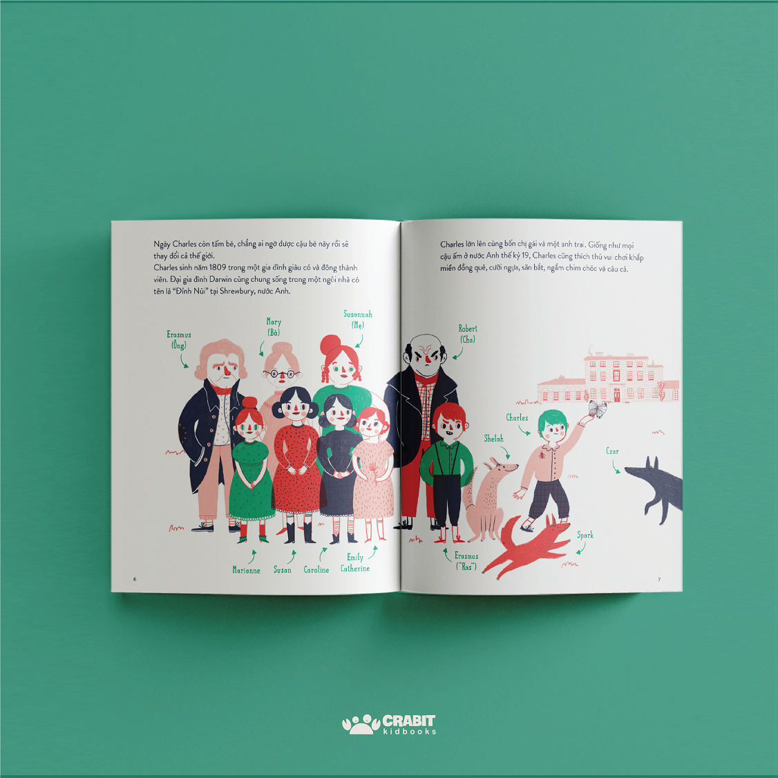 từ nhỏ bé đến phi thường - charles darwin - bìa cứng