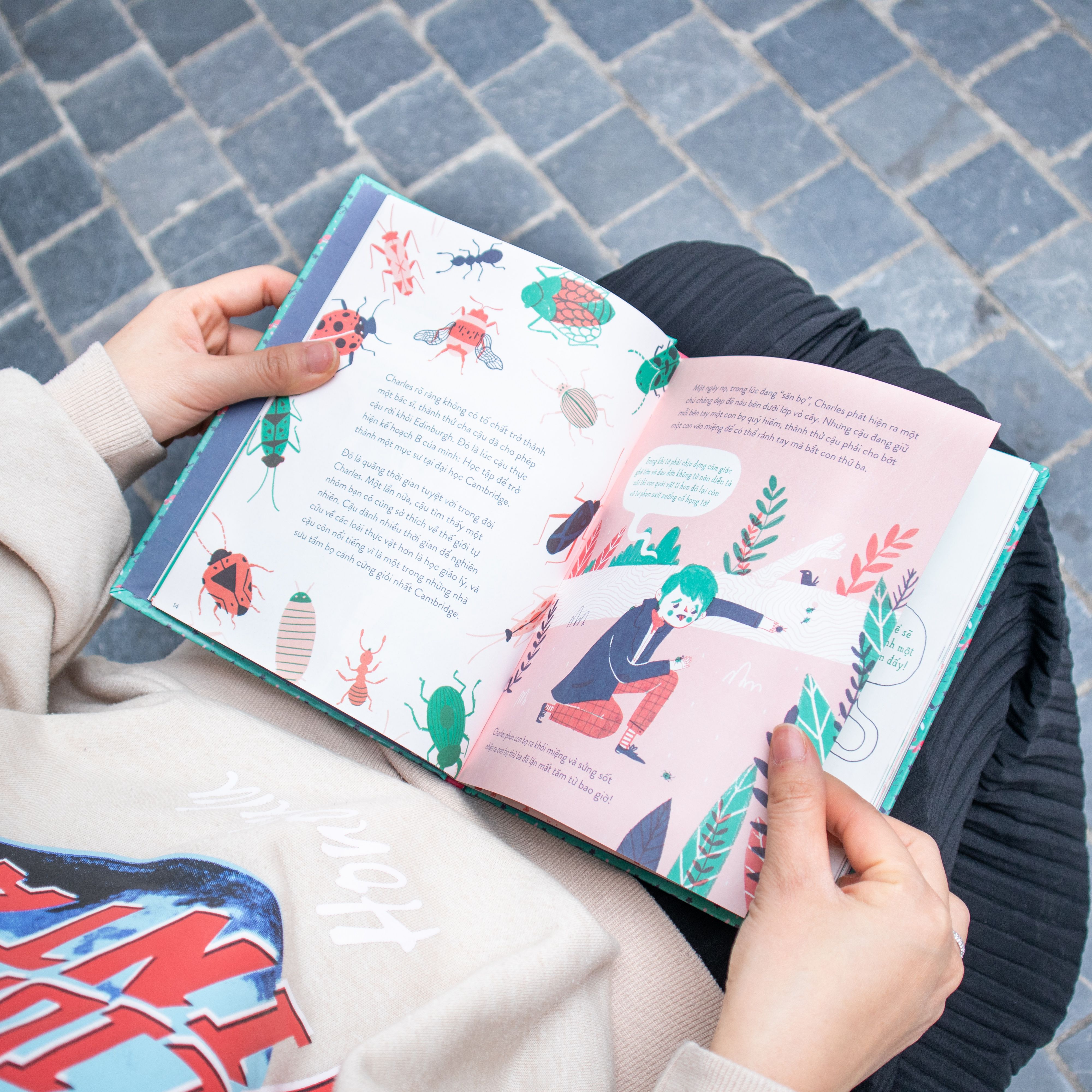 từ nhỏ bé đến phi thường - charles darwin - bìa cứng