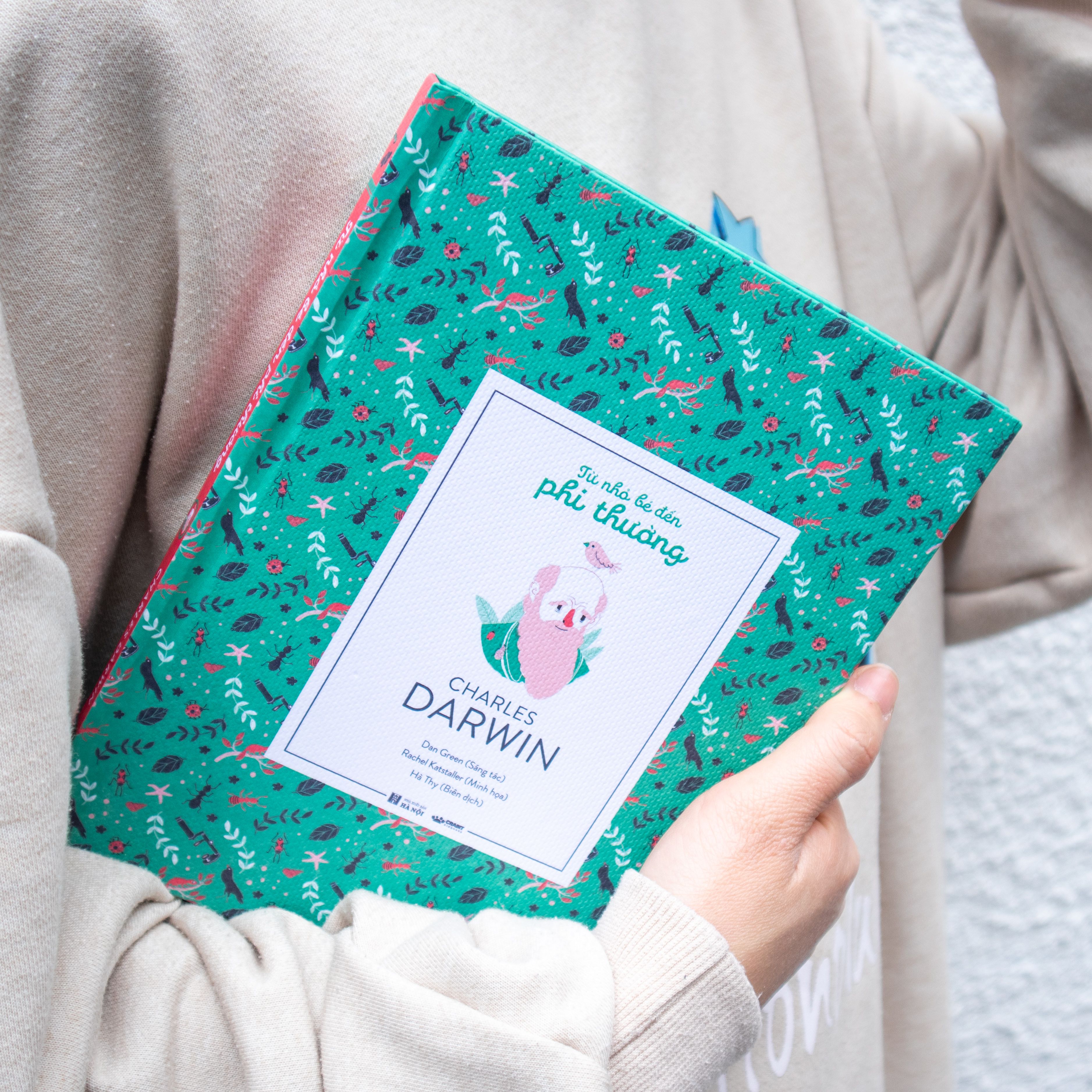 từ nhỏ bé đến phi thường - charles darwin - bìa cứng