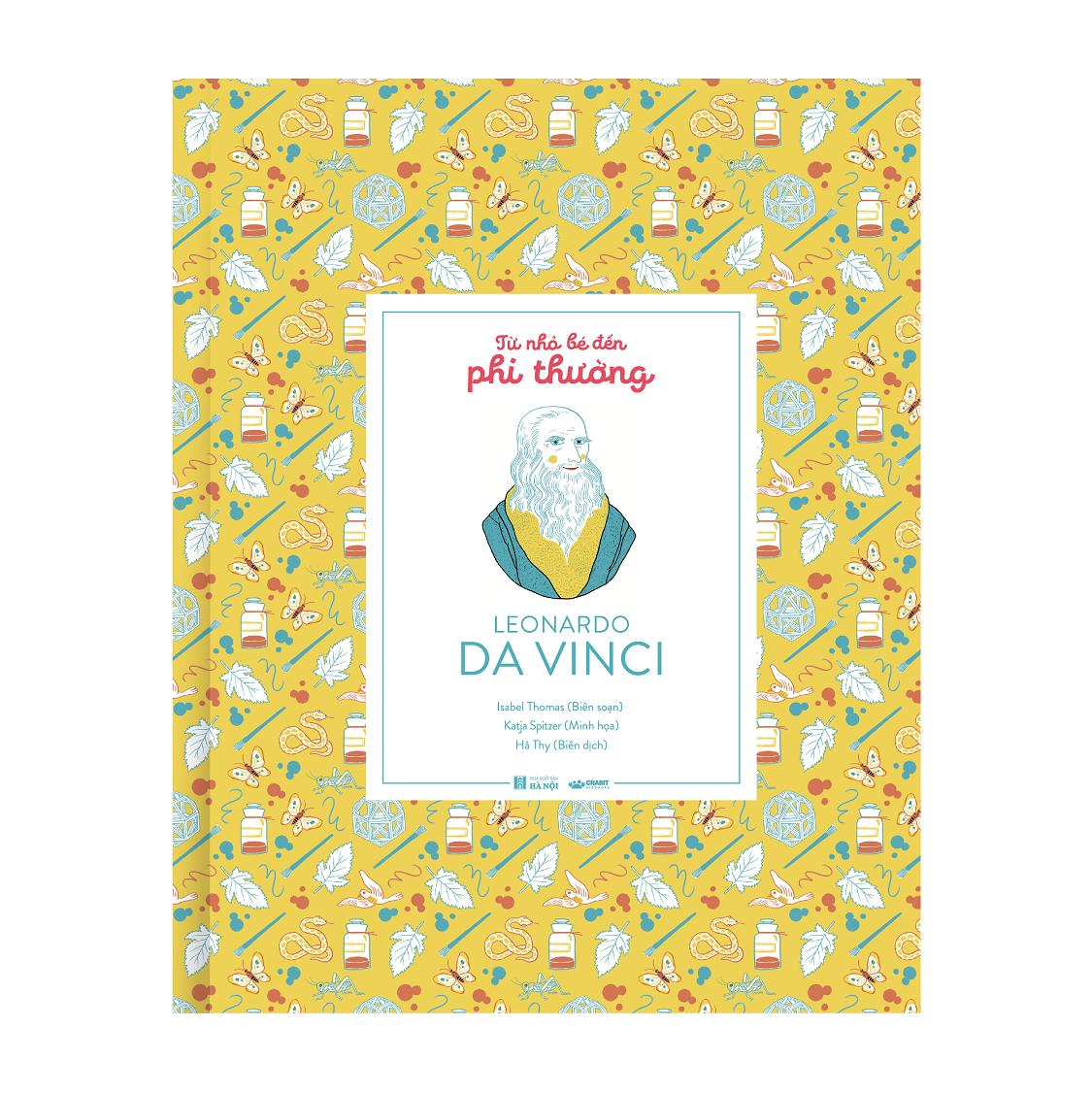 từ nhỏ bé đến phi thường - leonardo da vinci - bìa cứng