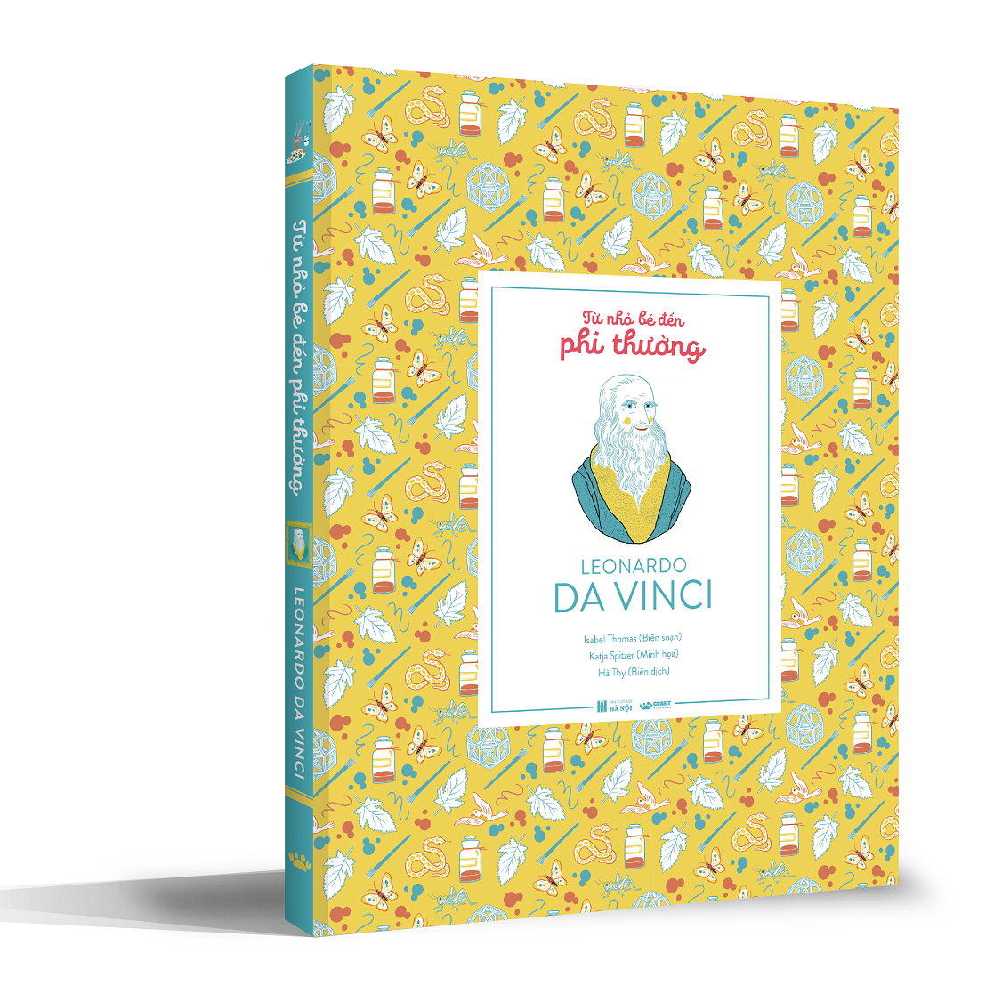 từ nhỏ bé đến phi thường - leonardo da vinci - bìa cứng