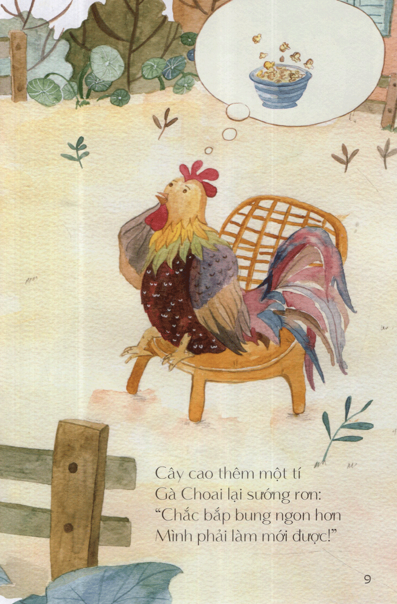 từ những hạt mầm - gà choai trồng bắp (tái bản 2019)