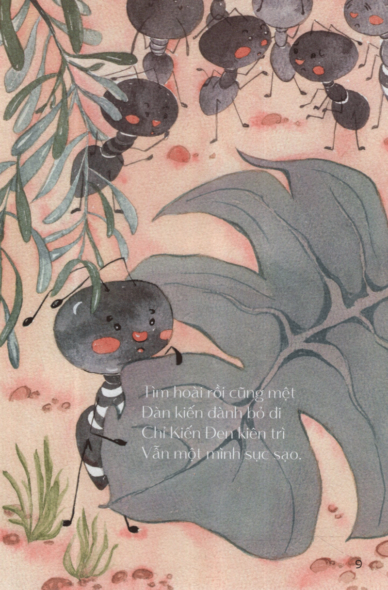 từ những hạt mầm - kiến đen tìm mè (tái bản 2019)