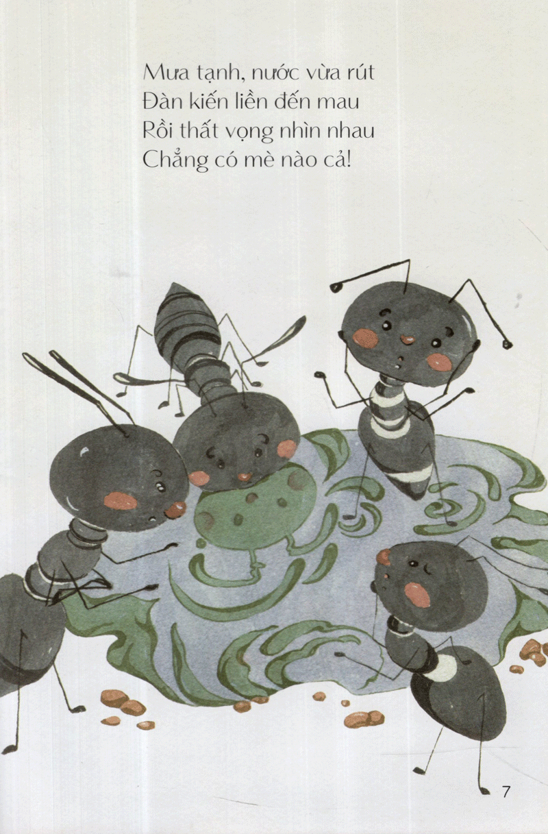 từ những hạt mầm - kiến đen tìm mè (tái bản 2019)