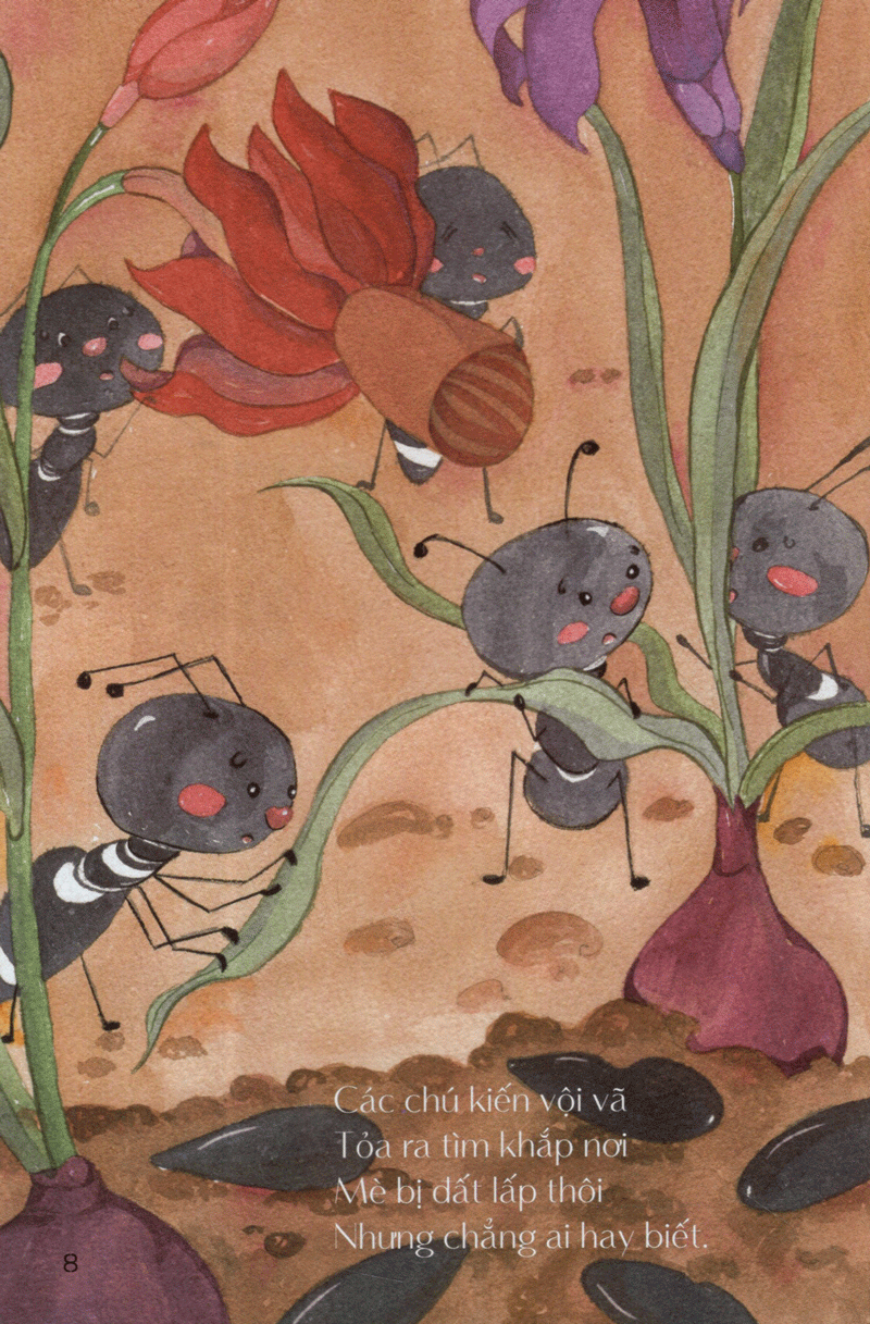 từ những hạt mầm - kiến đen tìm mè (tái bản 2019)