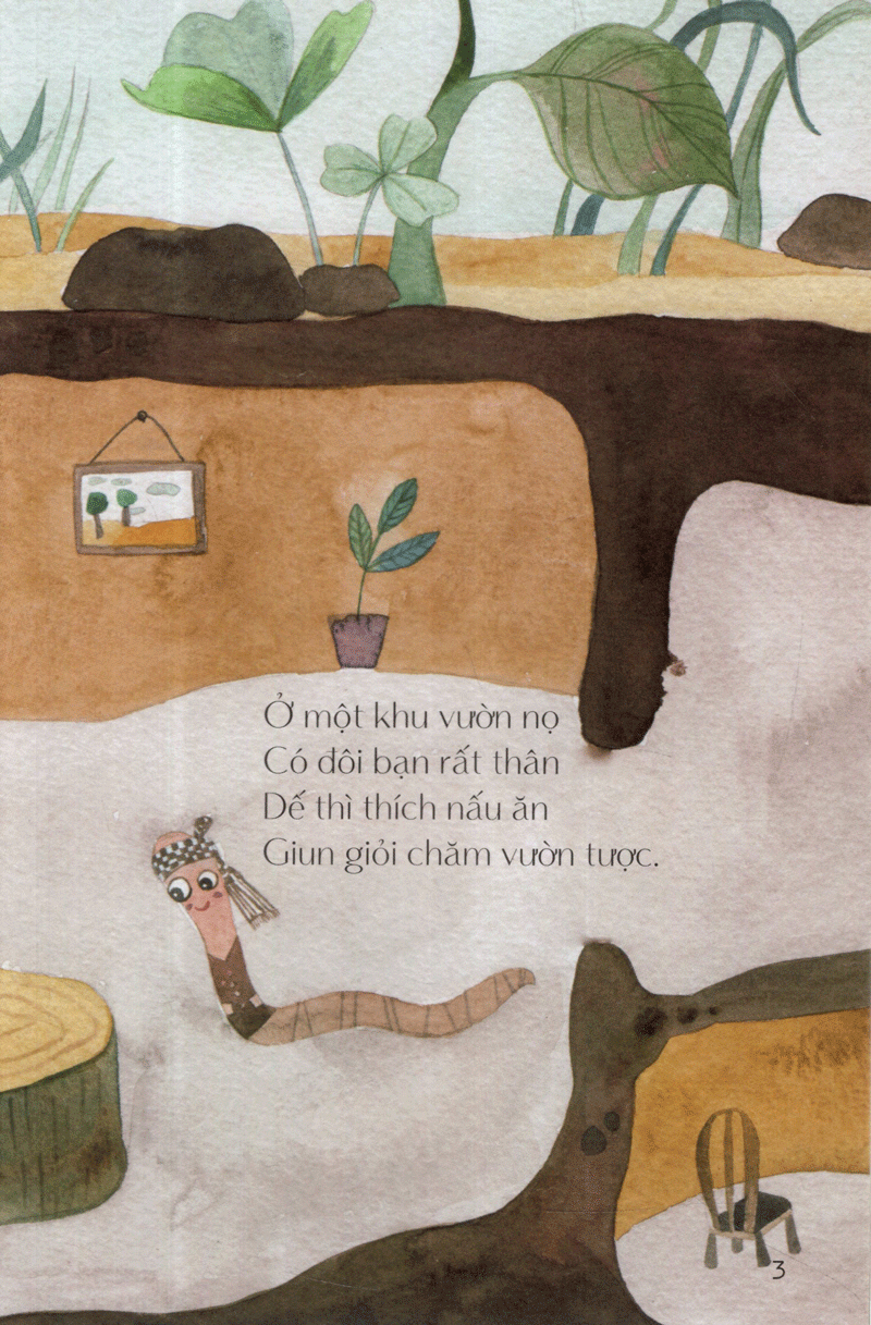 từ những hạt mầm - vườn đậu của giun (tái bản 2019)