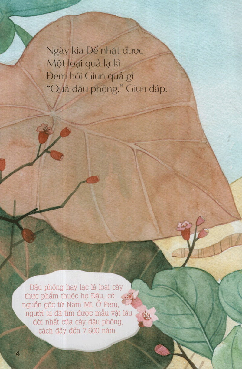 từ những hạt mầm - vườn đậu của giun (tái bản 2019)