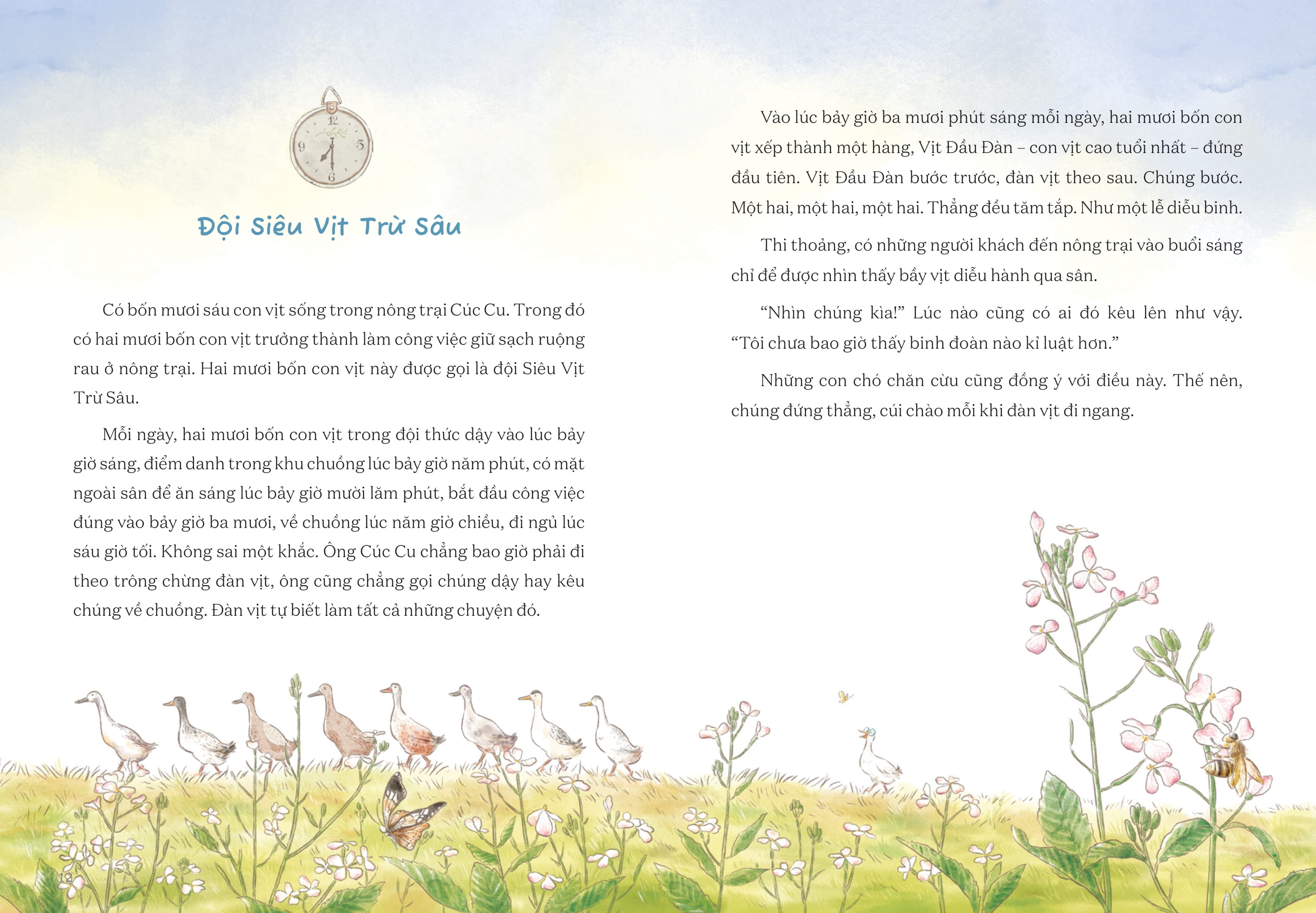 từ những ruộng rau ở nông trại cúc cu