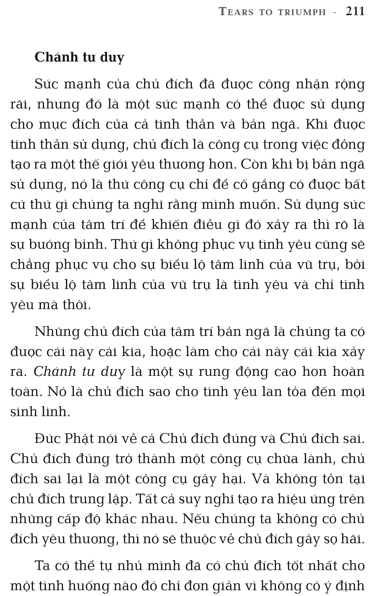 từ nước mắt đến nụ cười - tears to triumph