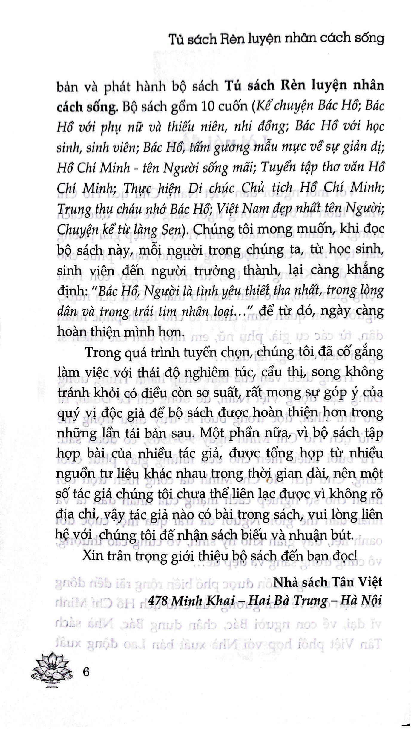 tủ sách bác hồ - việt nam đẹp nhất tên người