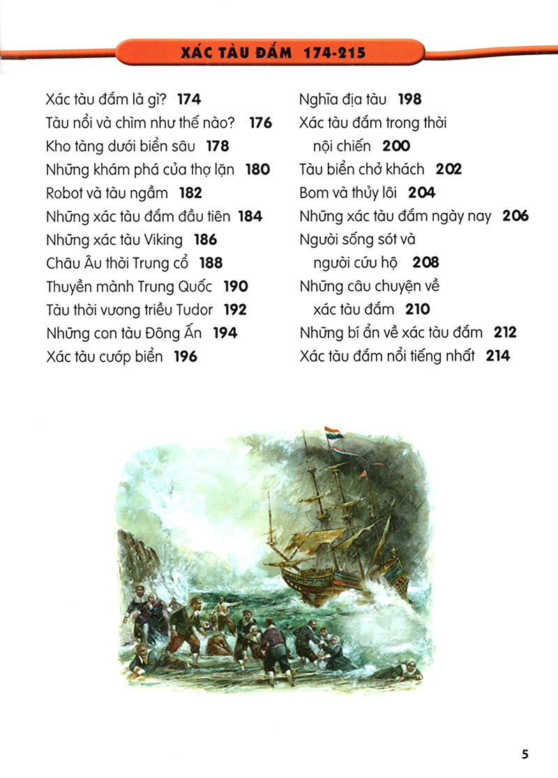 tủ sách bách khoa tri thức - 500 dữ kiện khoa học về đại dương - bìa cứng