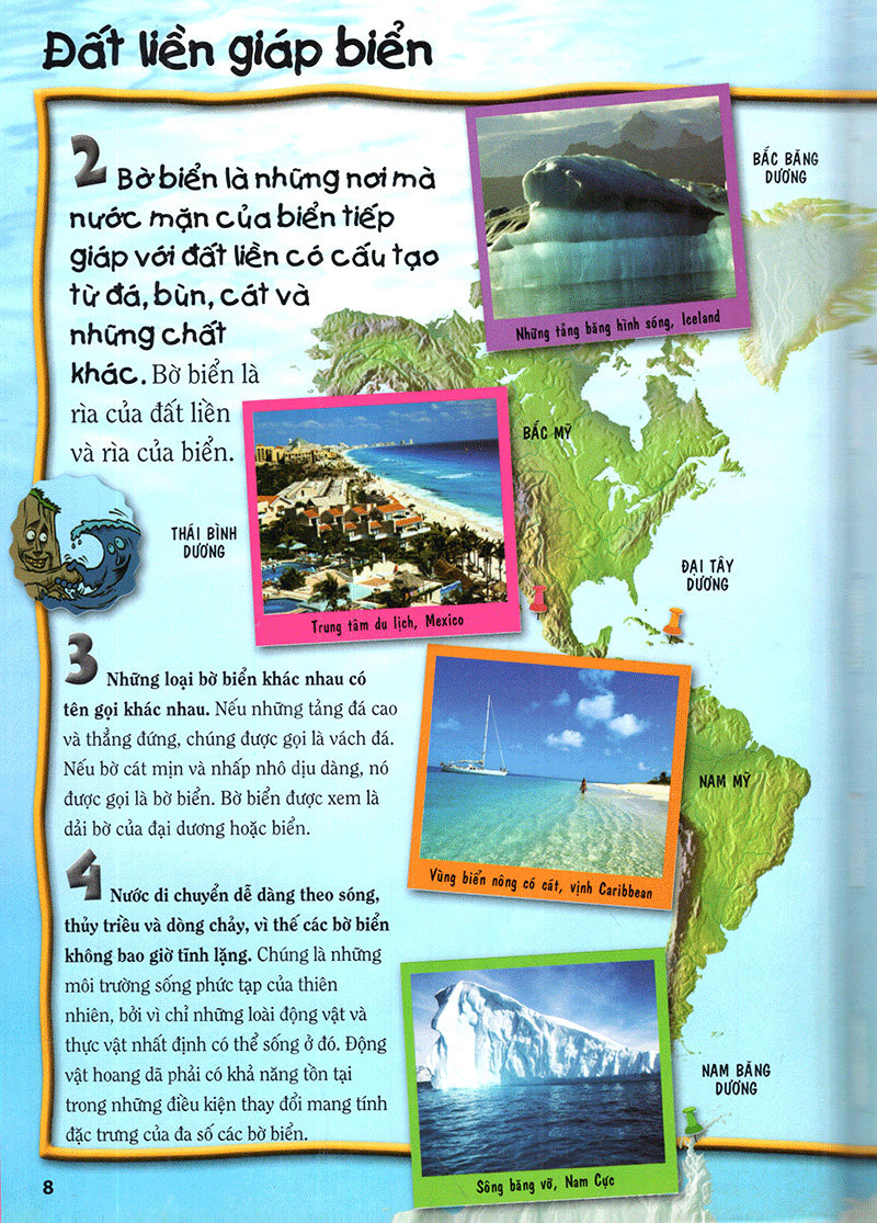 tủ sách bách khoa tri thức - 500 dữ kiện khoa học về đại dương - bìa cứng